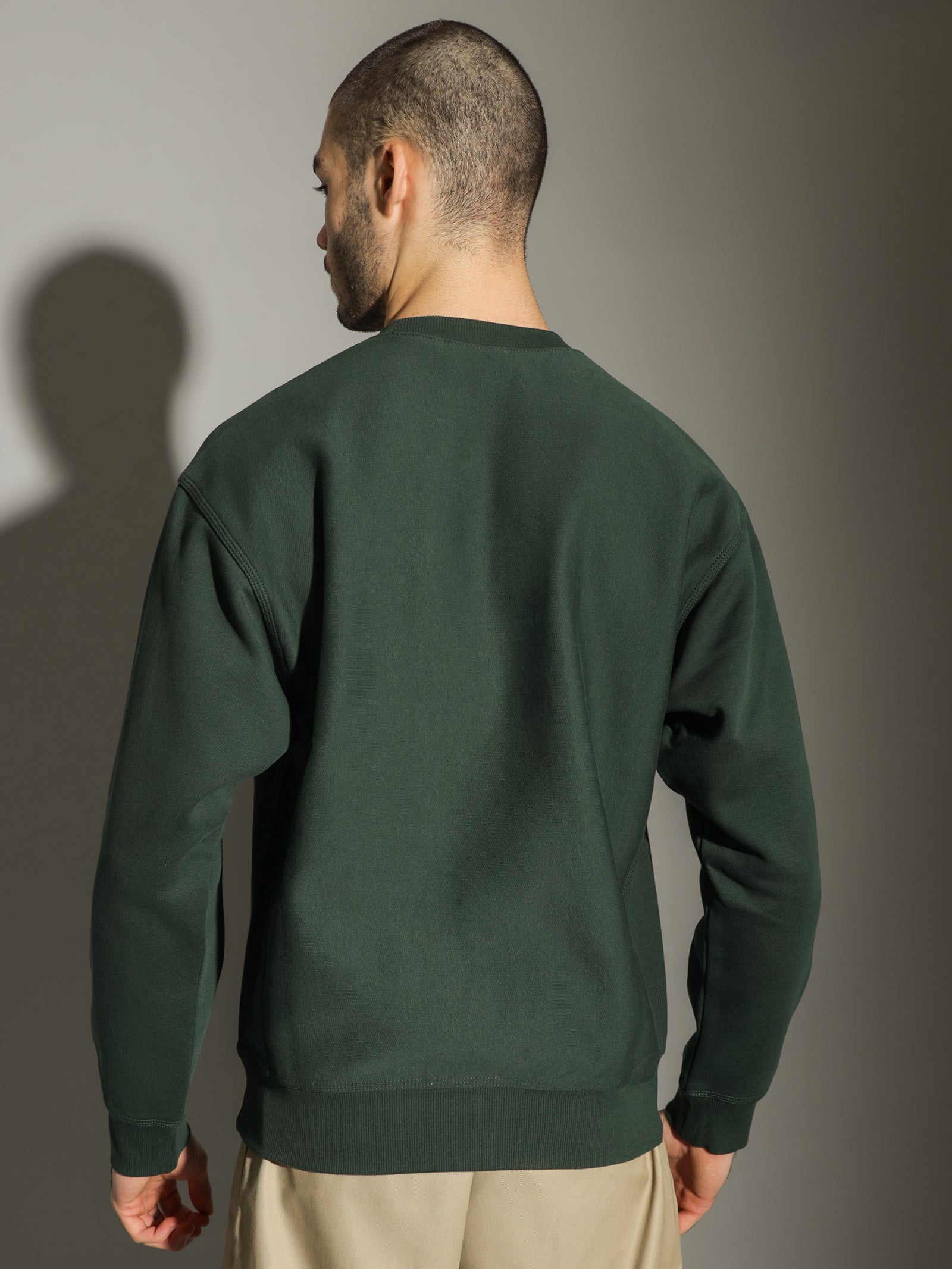 Long Sleeve American Script Crew