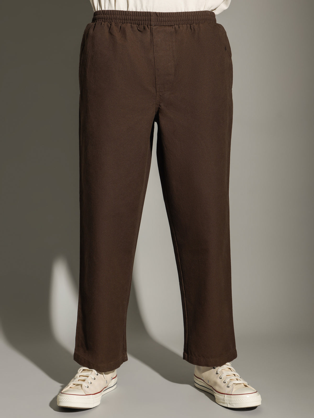 91 Pants in Brown