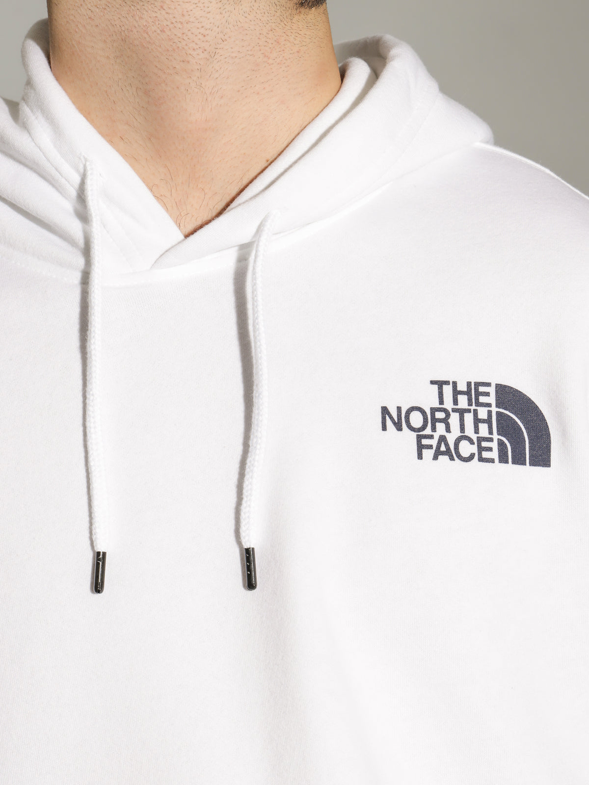 Mens Box NSE Pullover in White