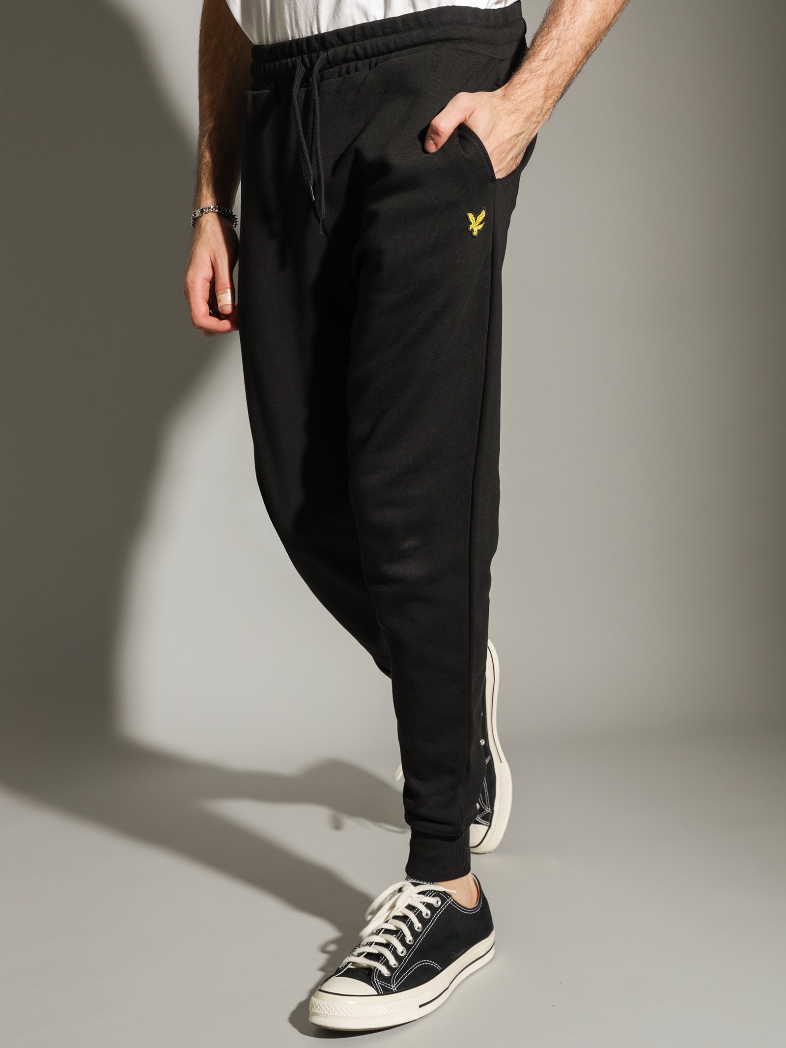 Mens Lyle Lyle And Scott Joggers Lyle And Scott Joggers Black