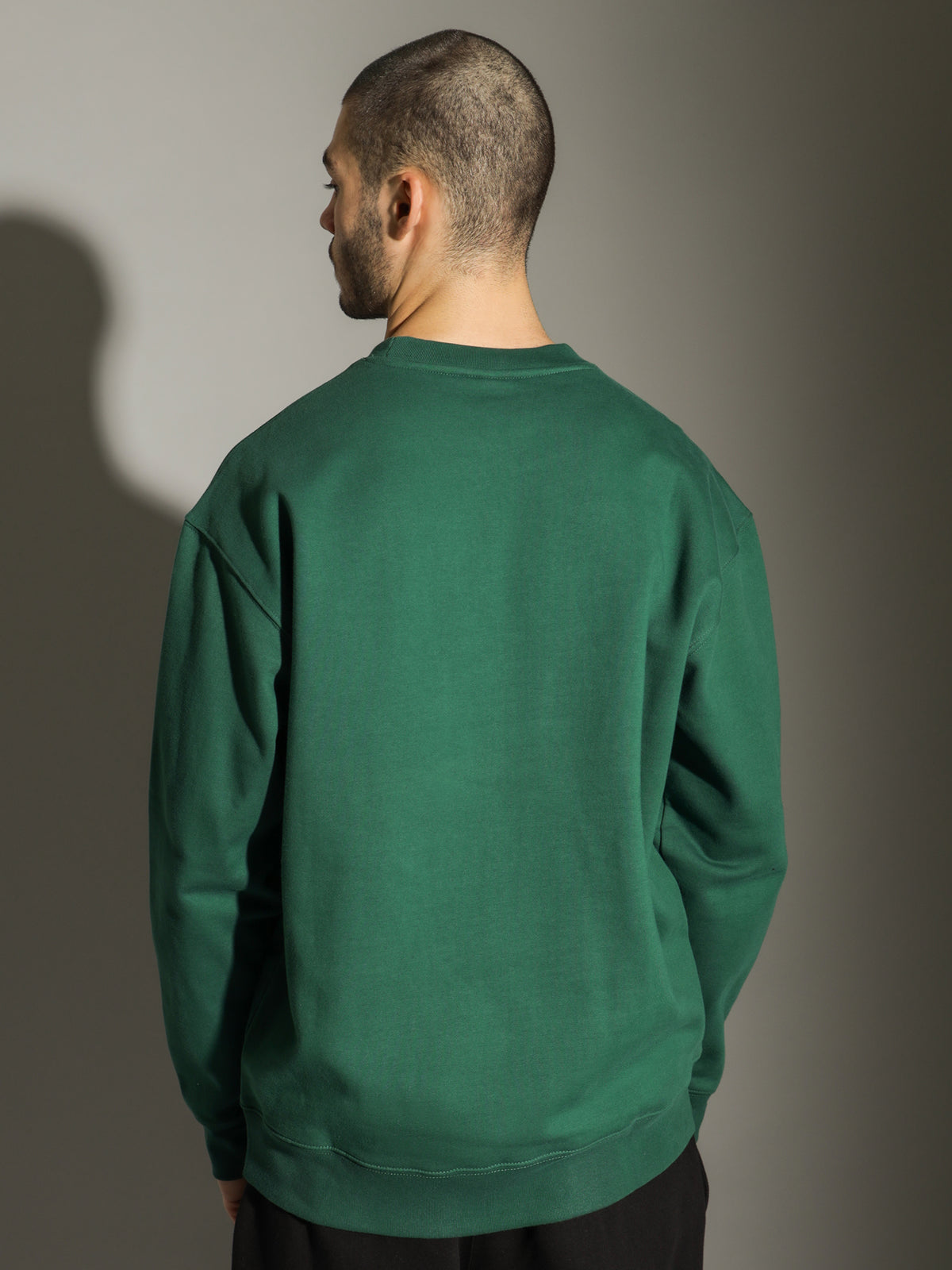 Authentic Steve Jumper in Green Posy