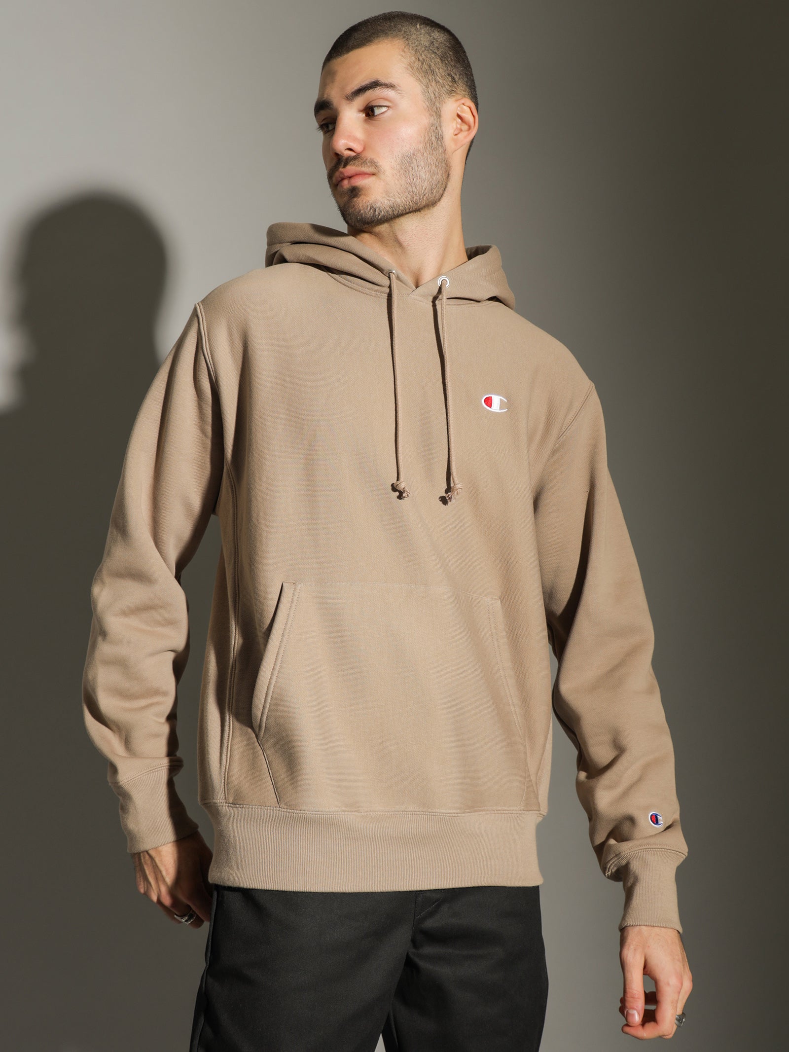 Reverse Weave Hoodie