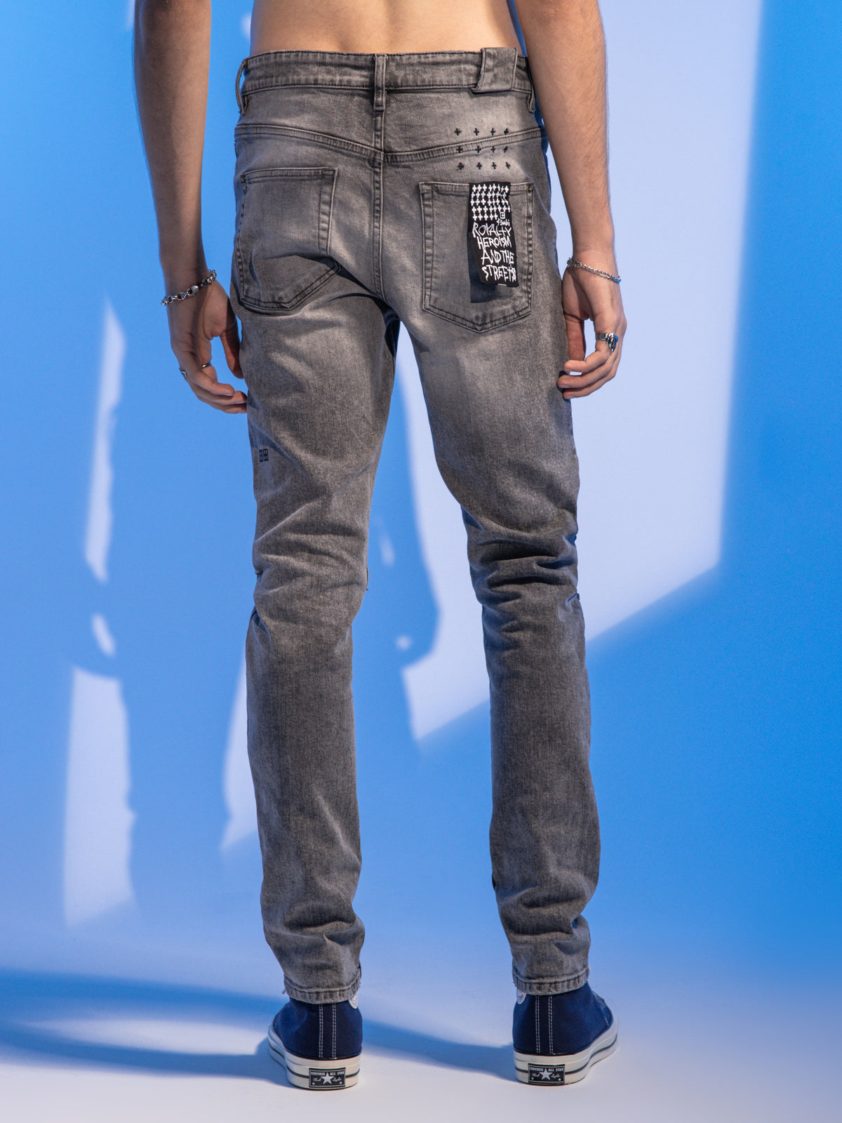 Chitch Slim Fit Jeans in Sott Grey
