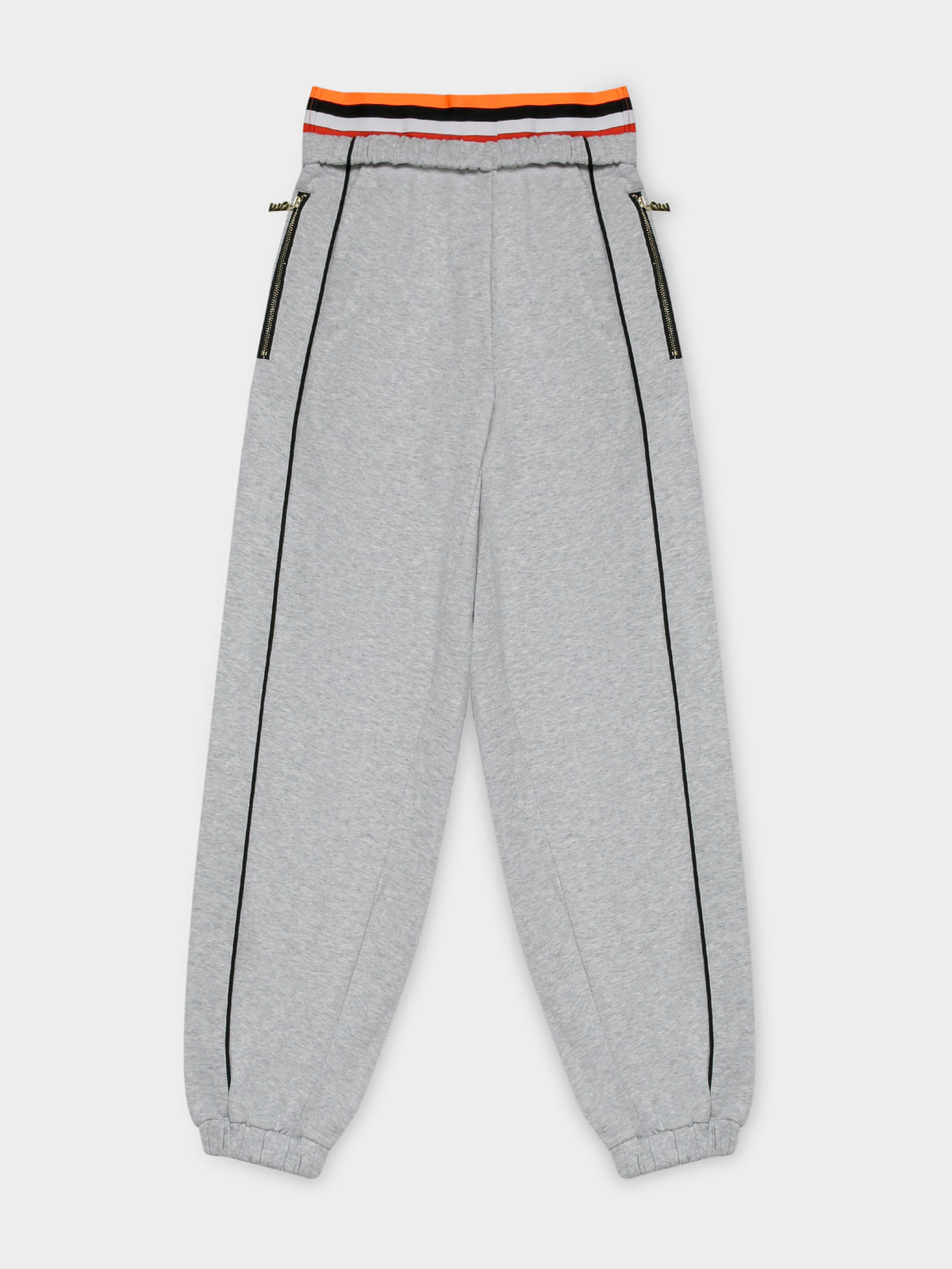 Legacy Organic Cotton Recycled Track Pants in Grey Marle