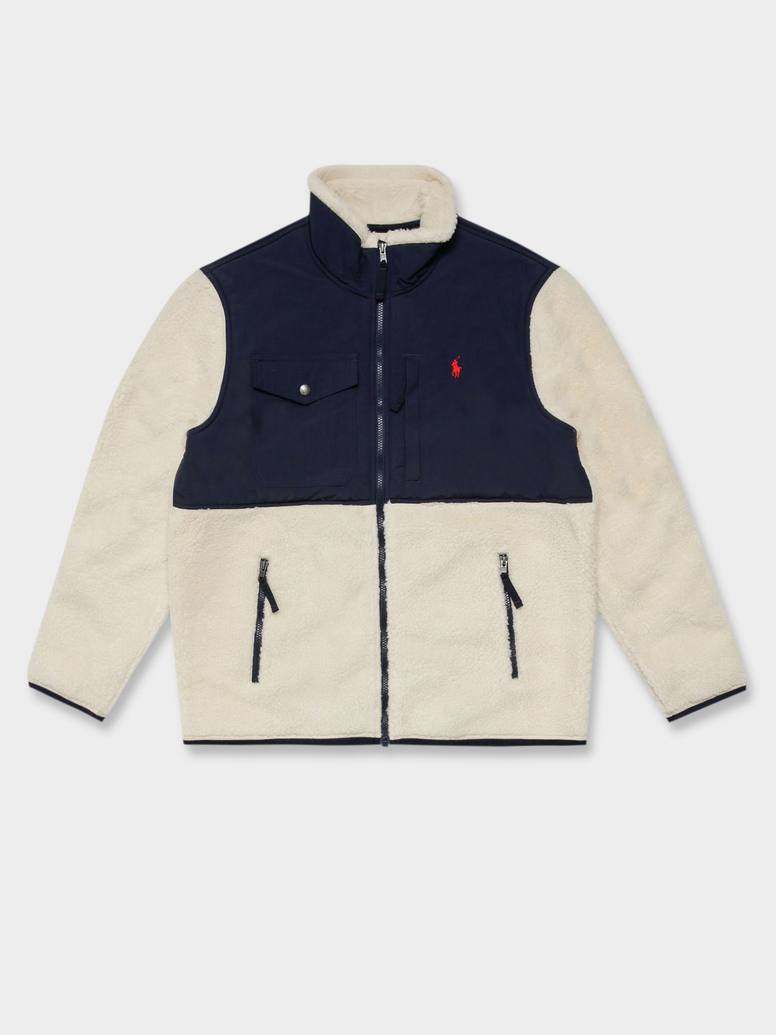 Polo Faux Shearling Jacket