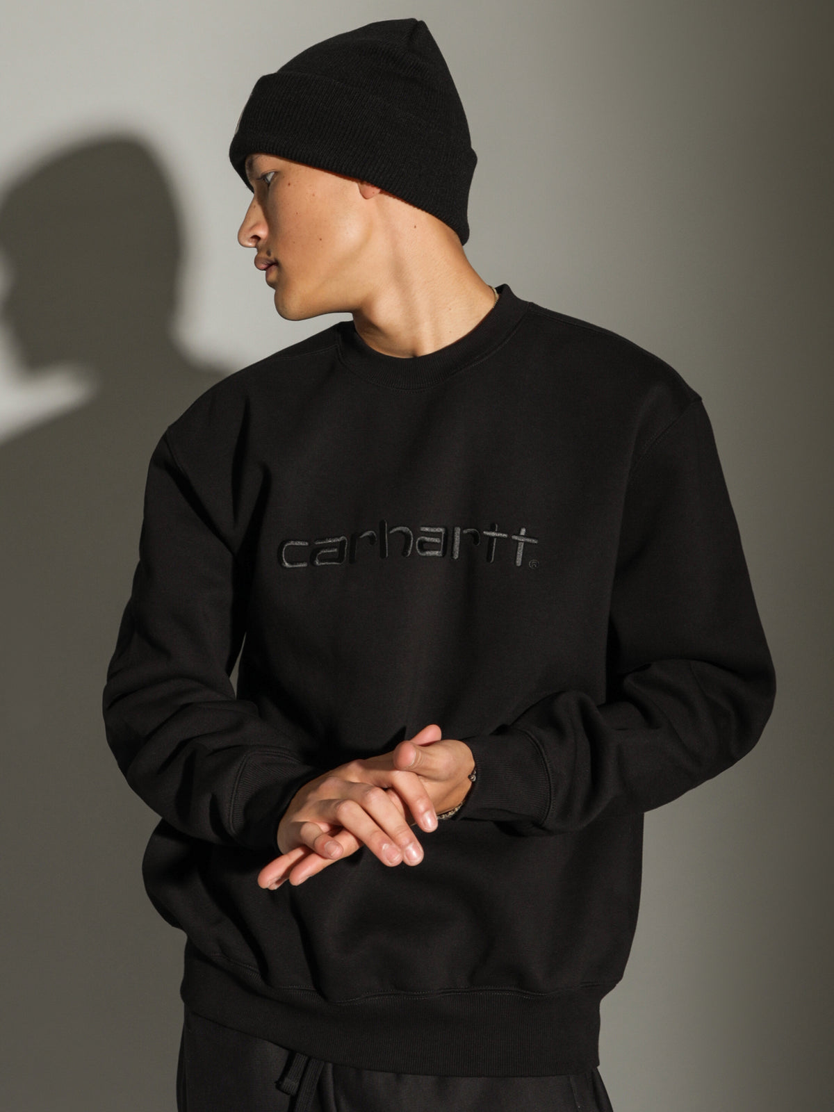 Carhartt Sweatshirt in Black