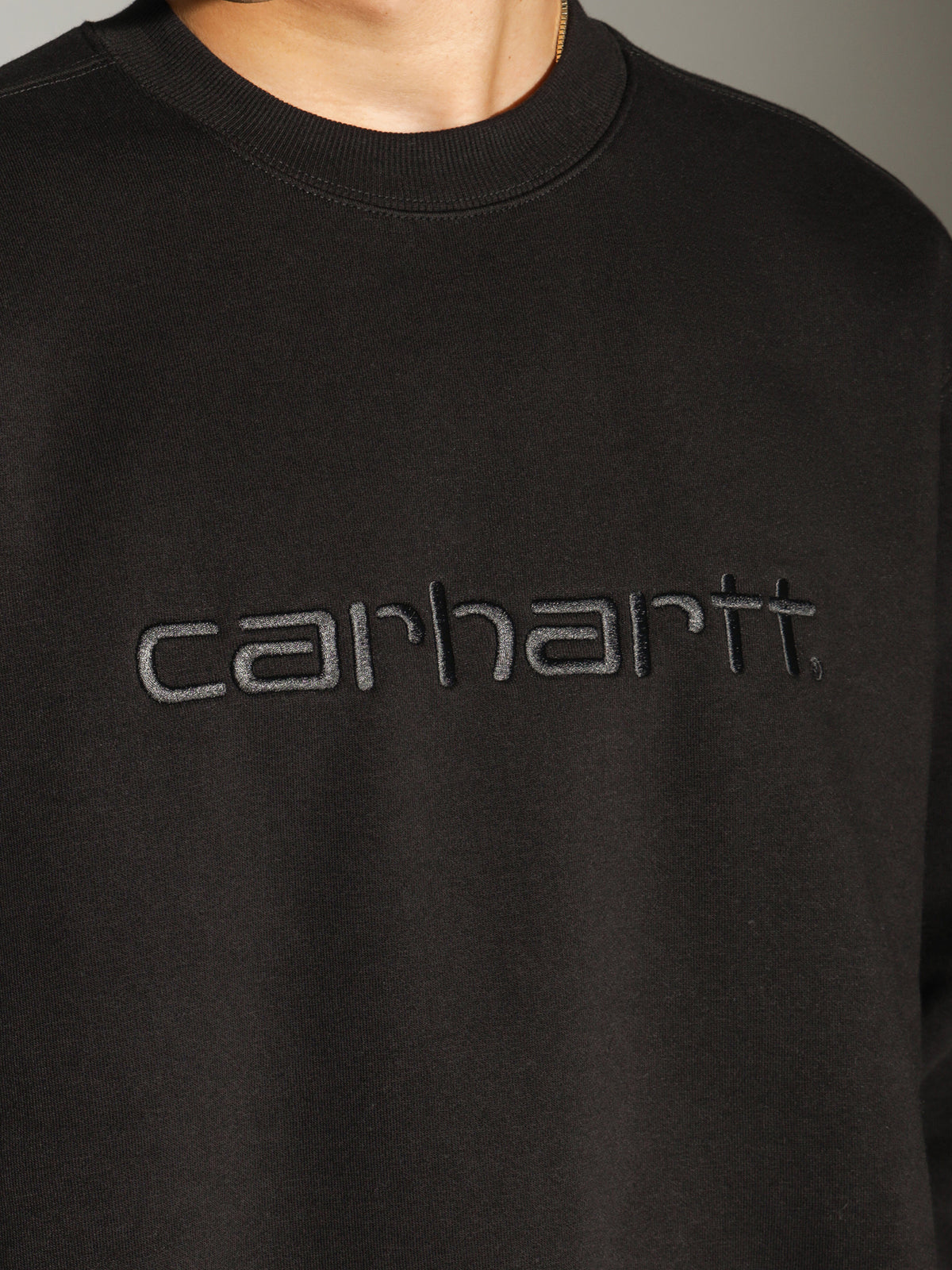 Carhartt Sweatshirt in Black