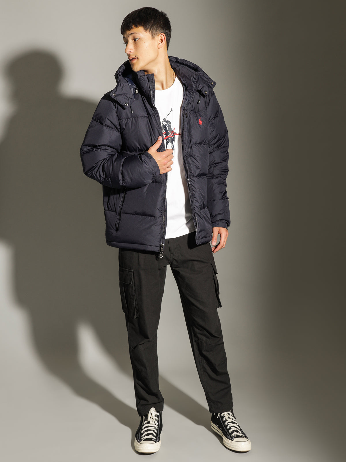 El Cap Down-Filled Jacket in Collection Navy