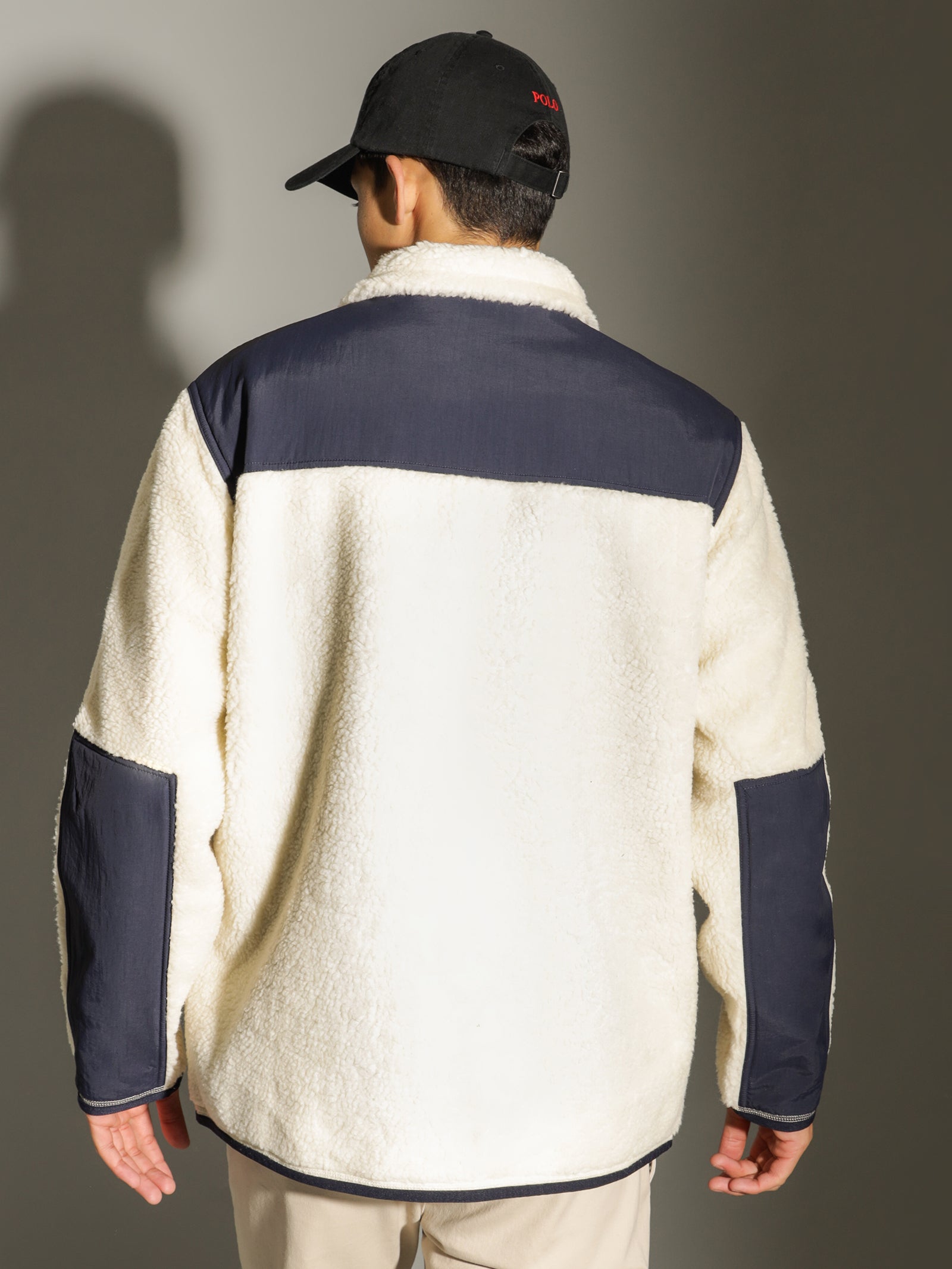 Polo Faux Shearling Jacket