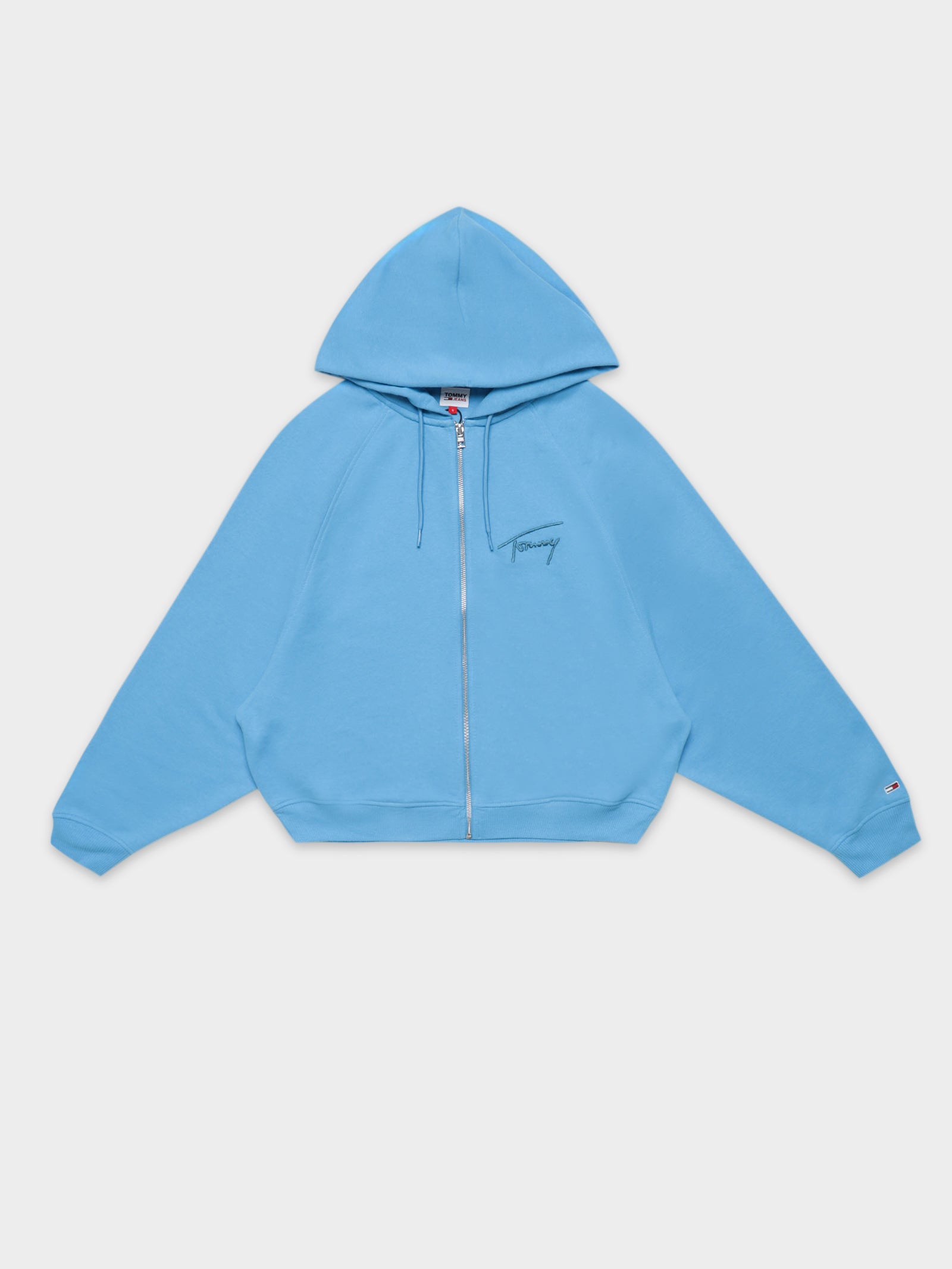 Boxy Signature Zip Hoodie