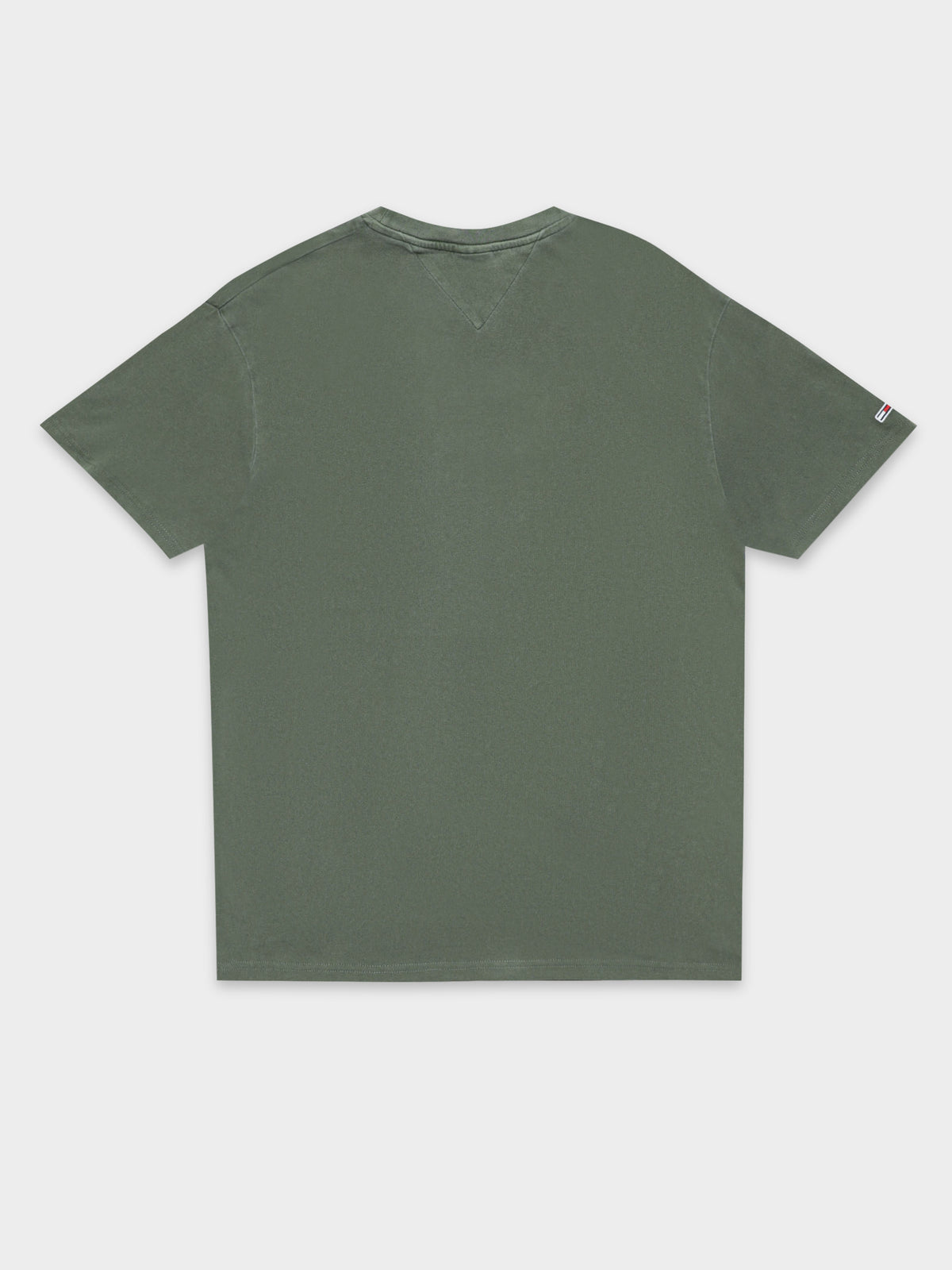 Logo Pigment Dyed T-Shirt in Avalon Green