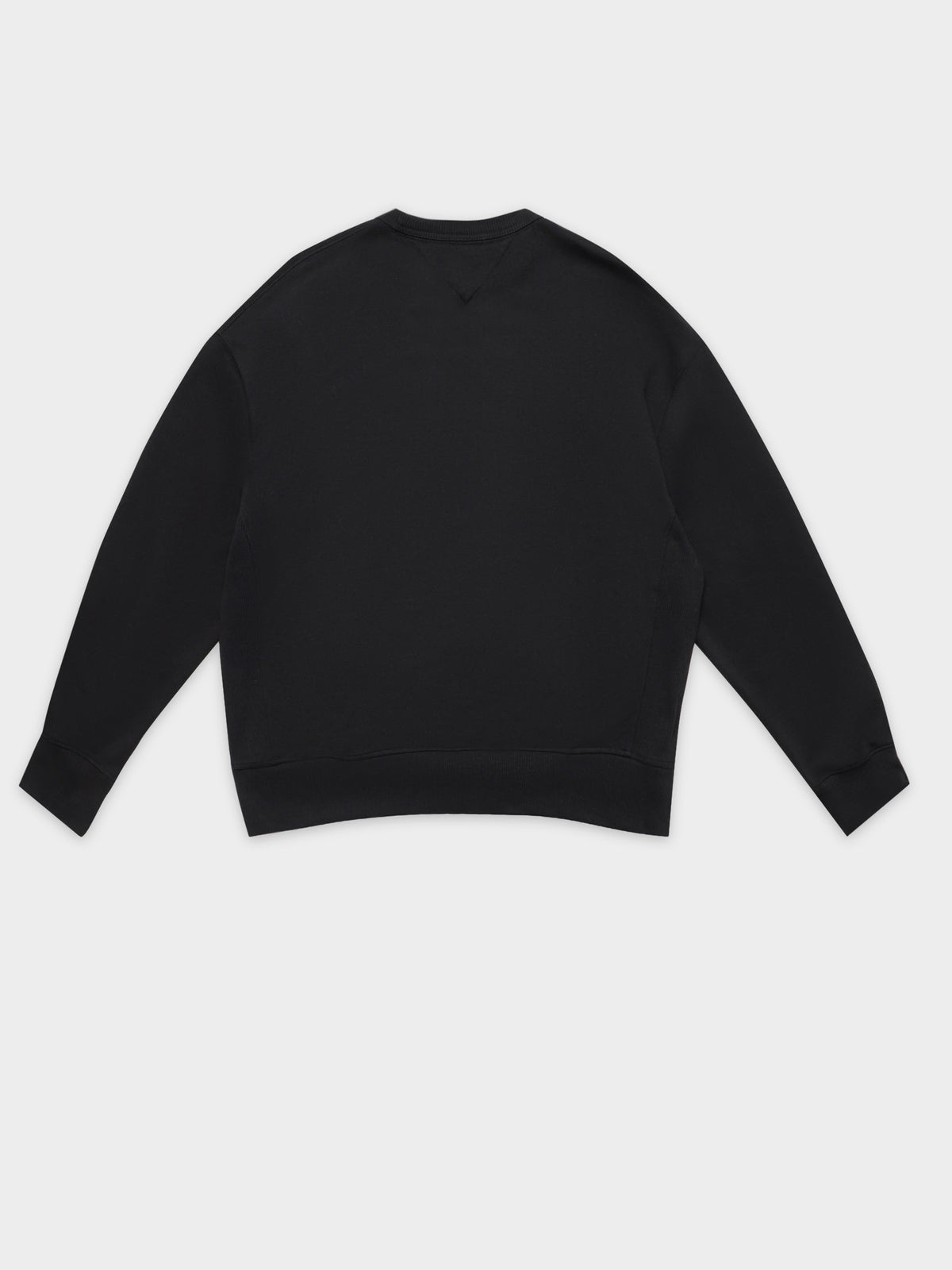 Tiny Tommy Crew Sweater in Black