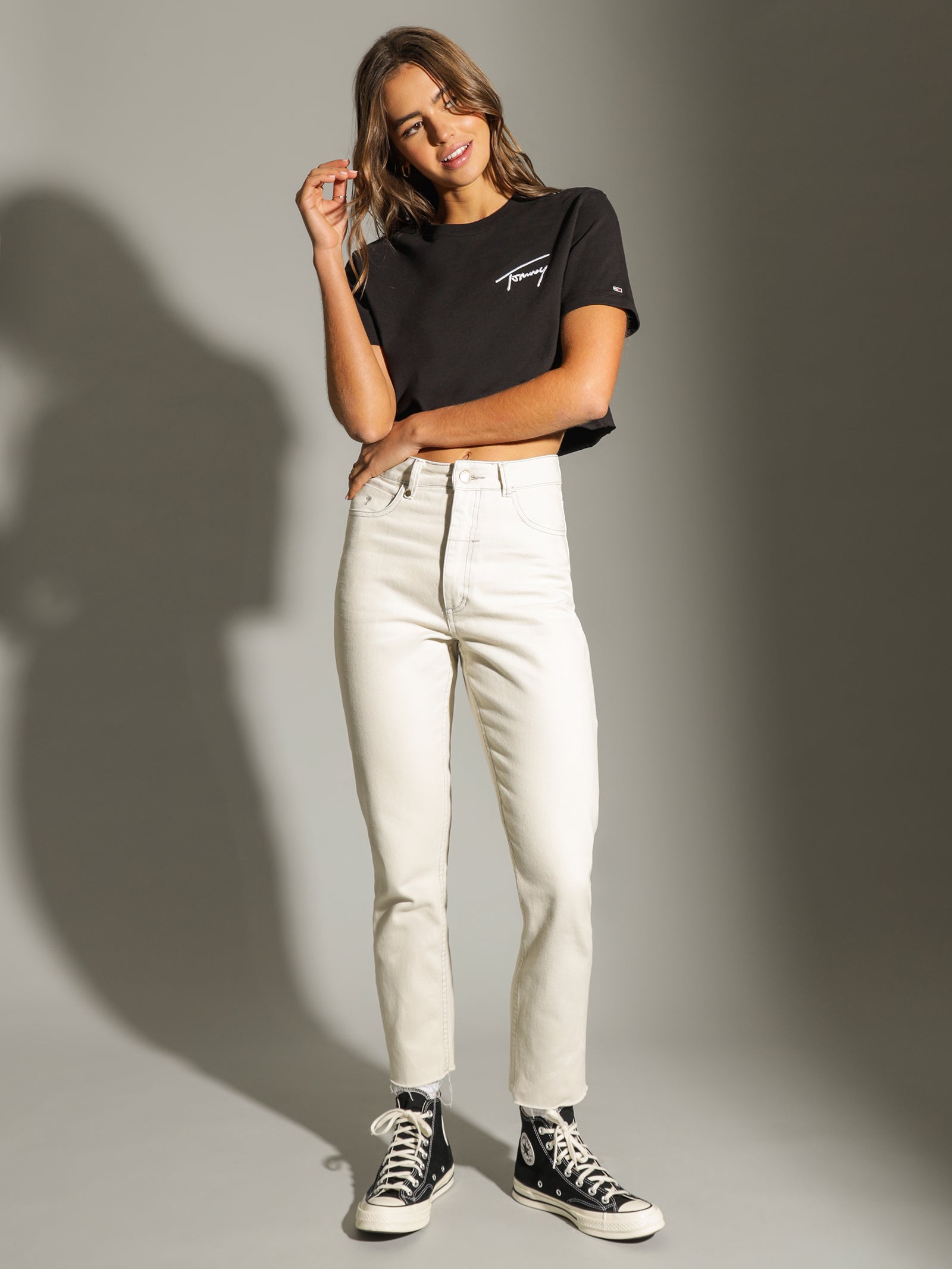 Super Crop Signature Short Sleeve T-Shirt