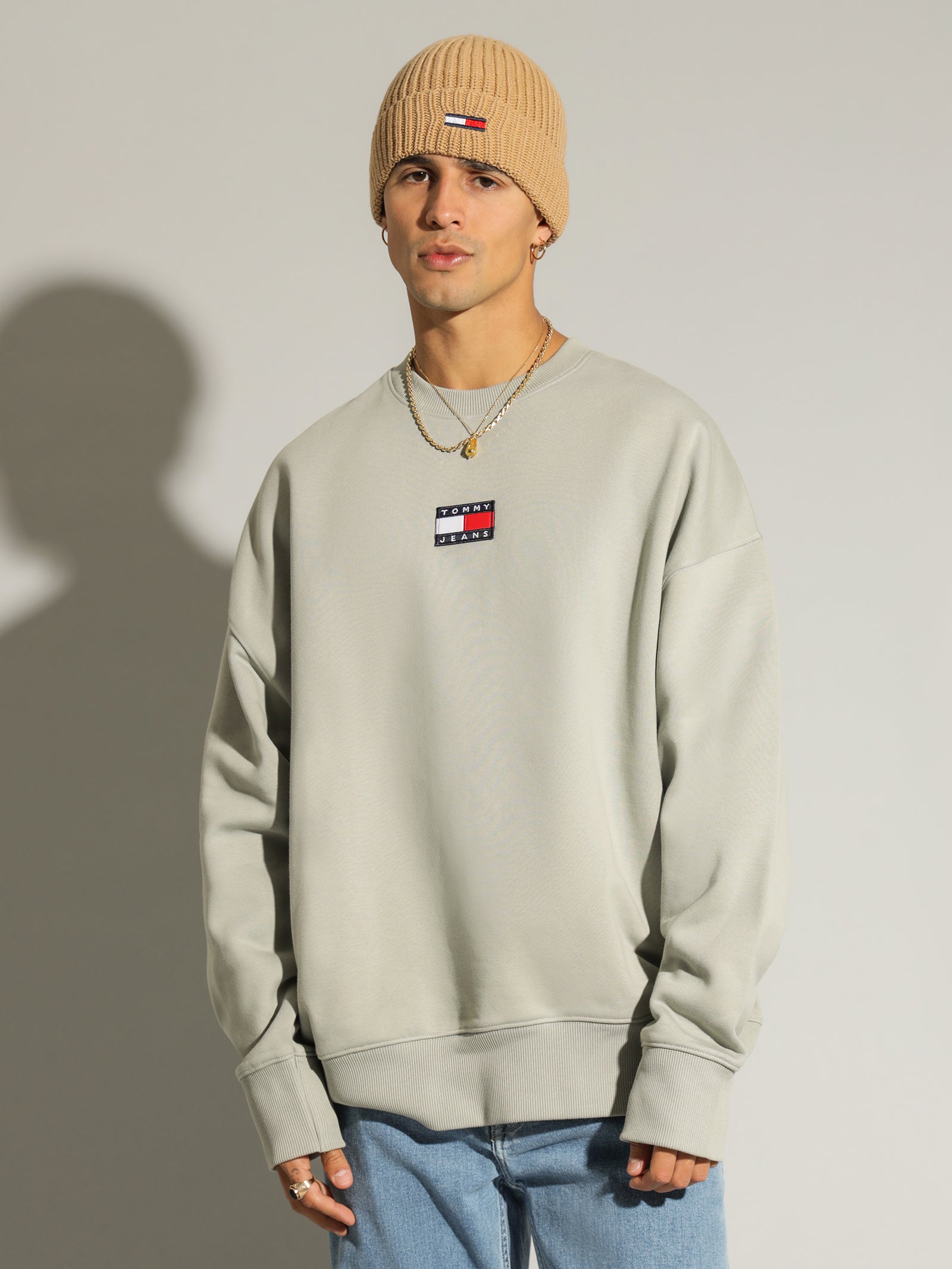 Badge Fleece Sweatshirt