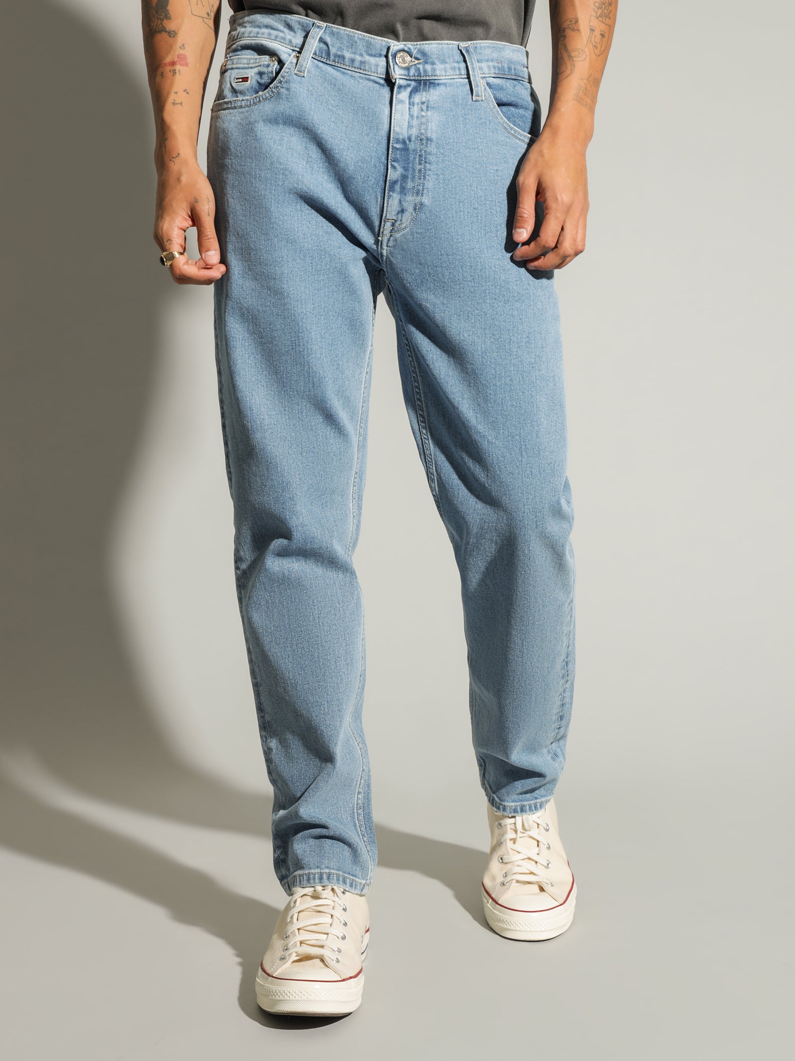 Dad Jeans Regular Tapered