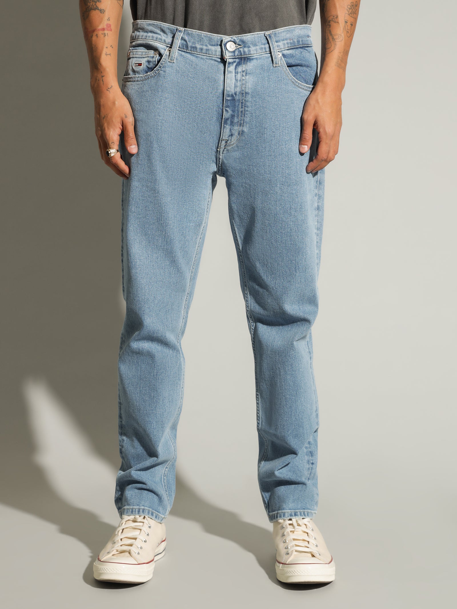Dad Jeans Regular Tapered