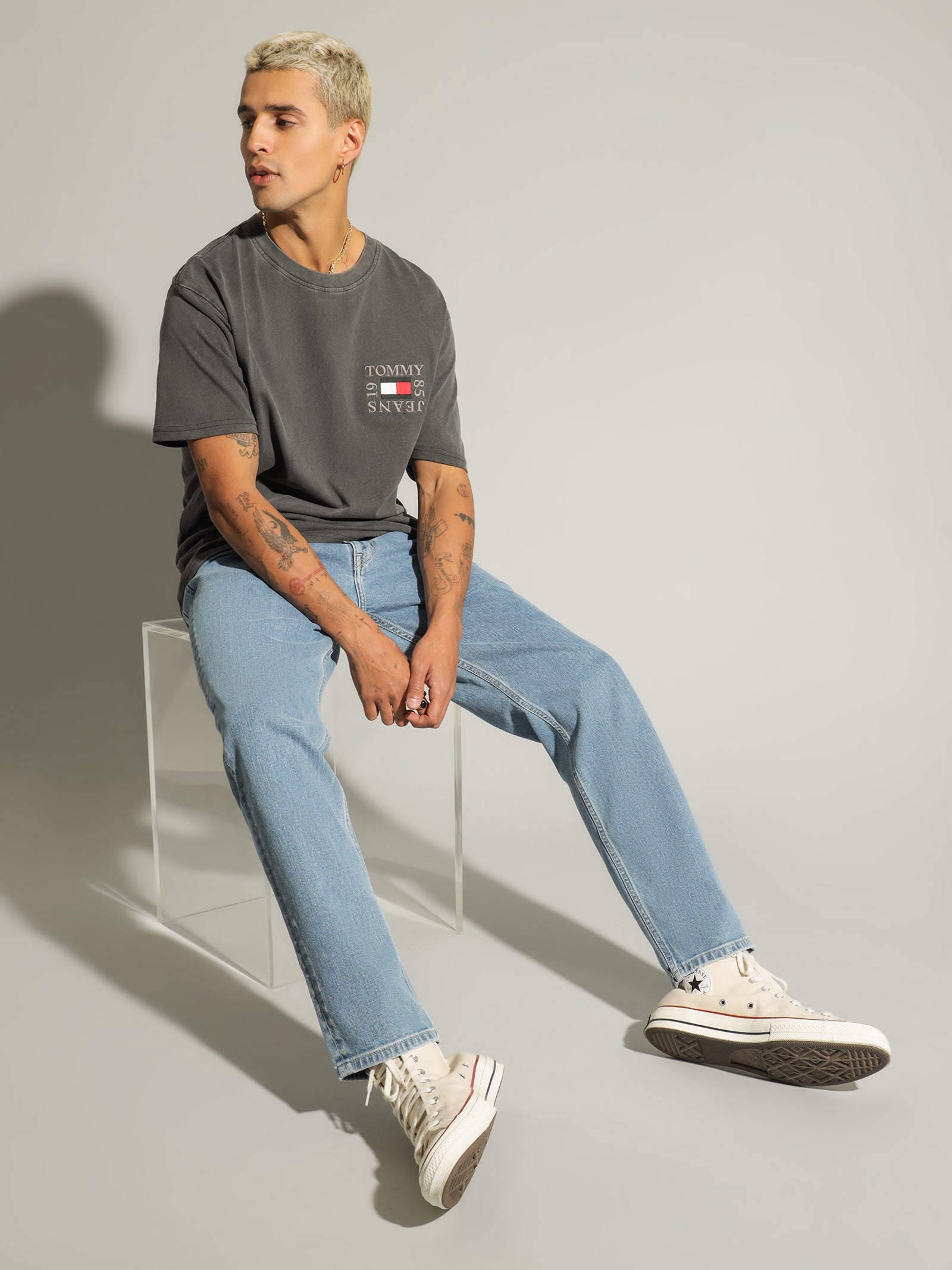 Dad Jeans Regular Tapered