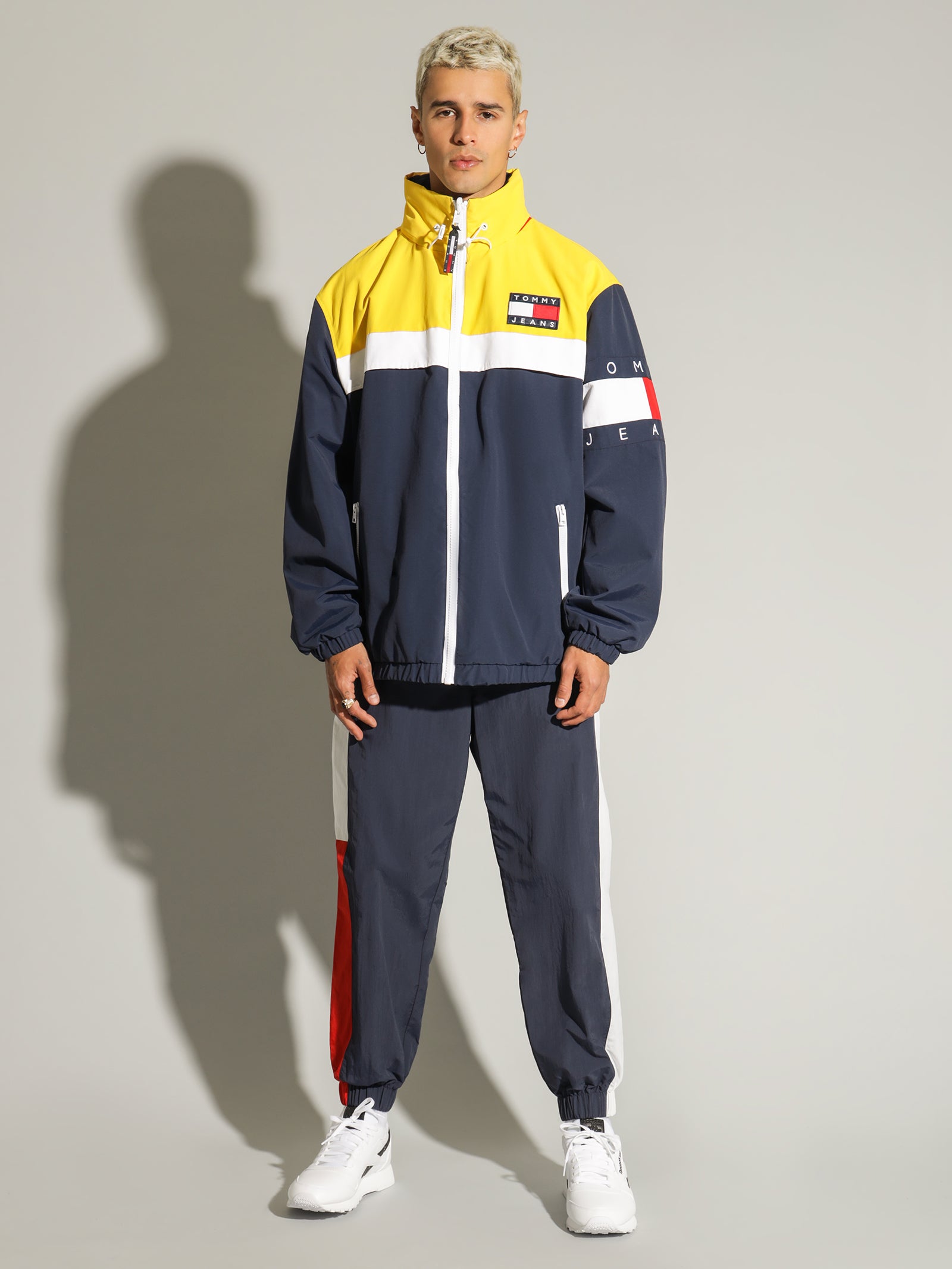 Reversible Archive Chicago Windbreaker