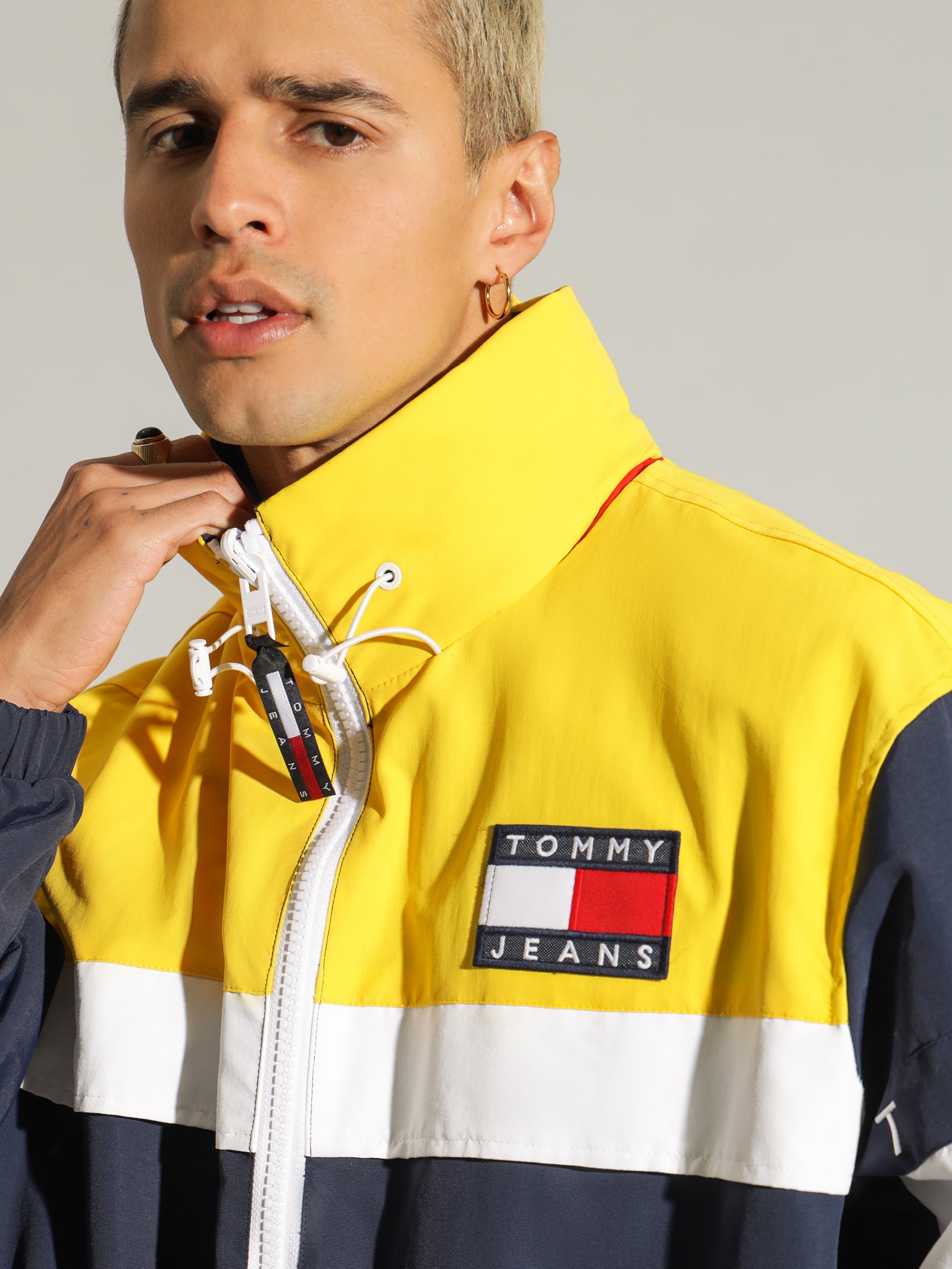 Reversible Archive Chicago Windbreaker