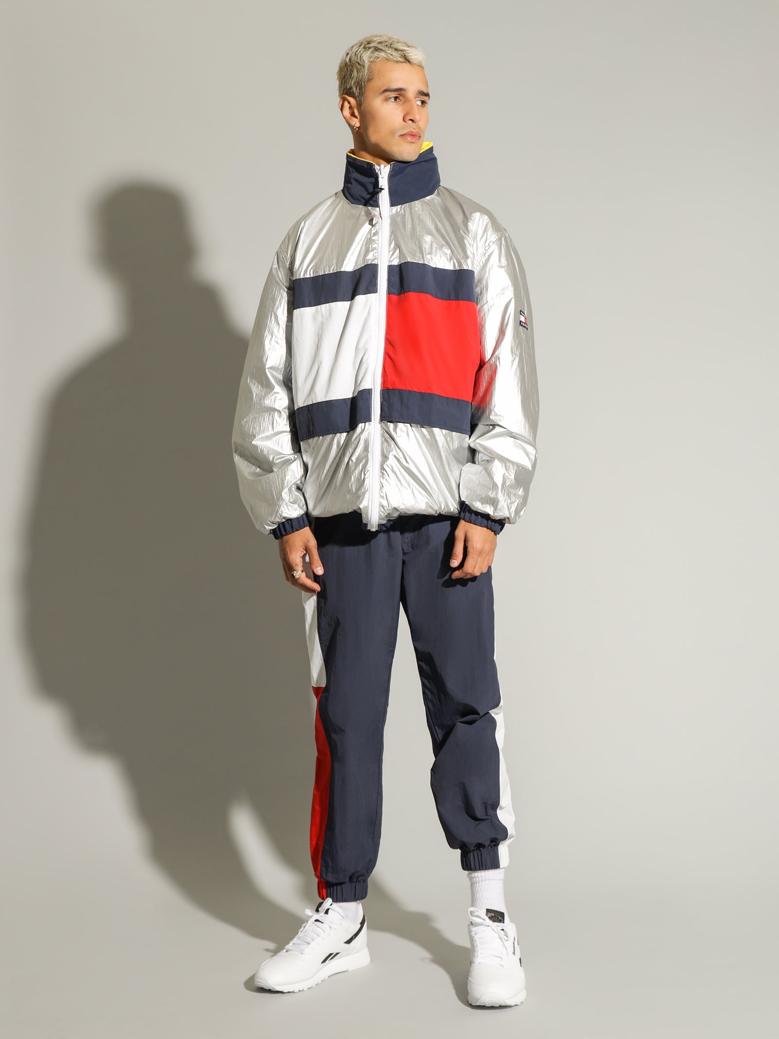 Reversible Archive Chicago Windbreaker