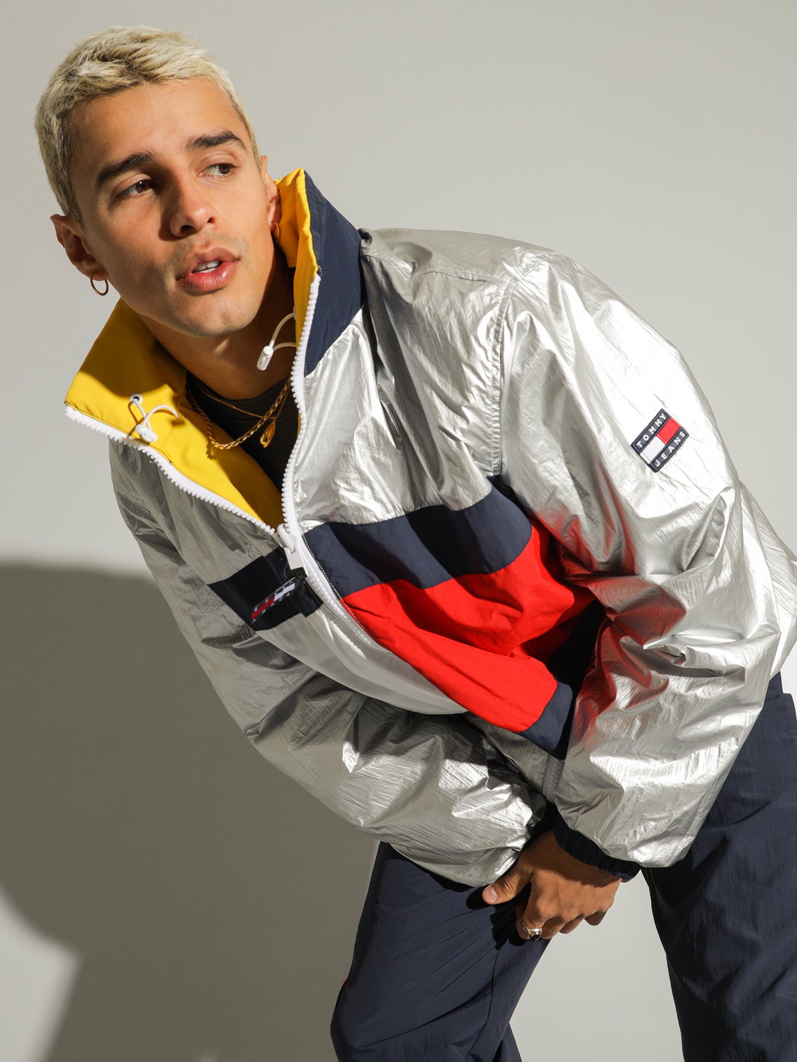 Reversible Archive Chicago Windbreaker