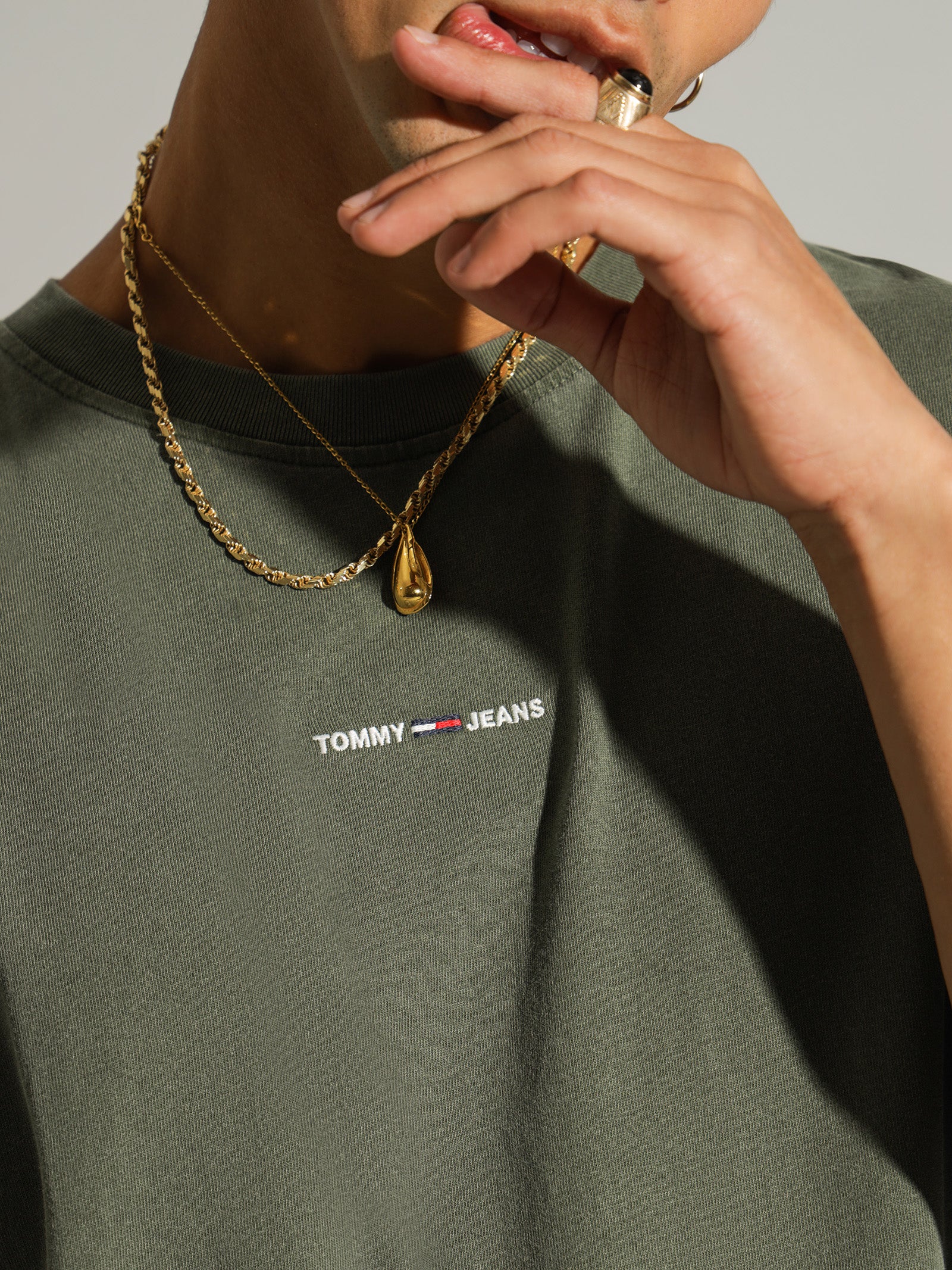 Logo Pigment Dyed T-Shirt