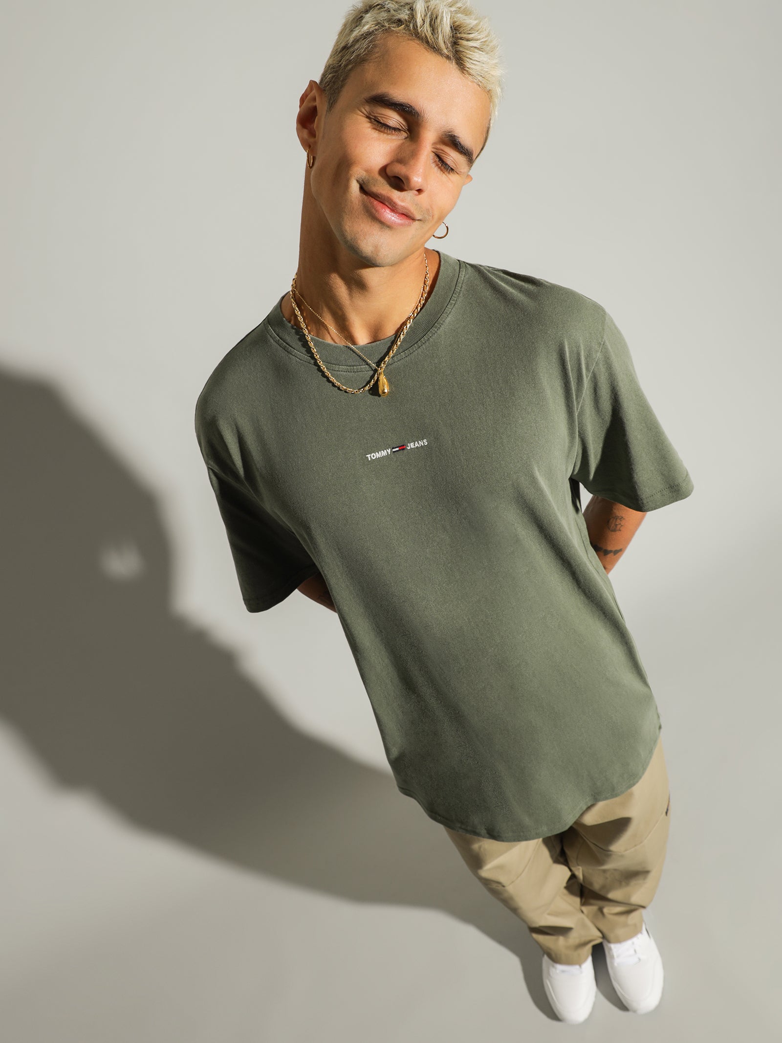 Logo Pigment Dyed T-Shirt