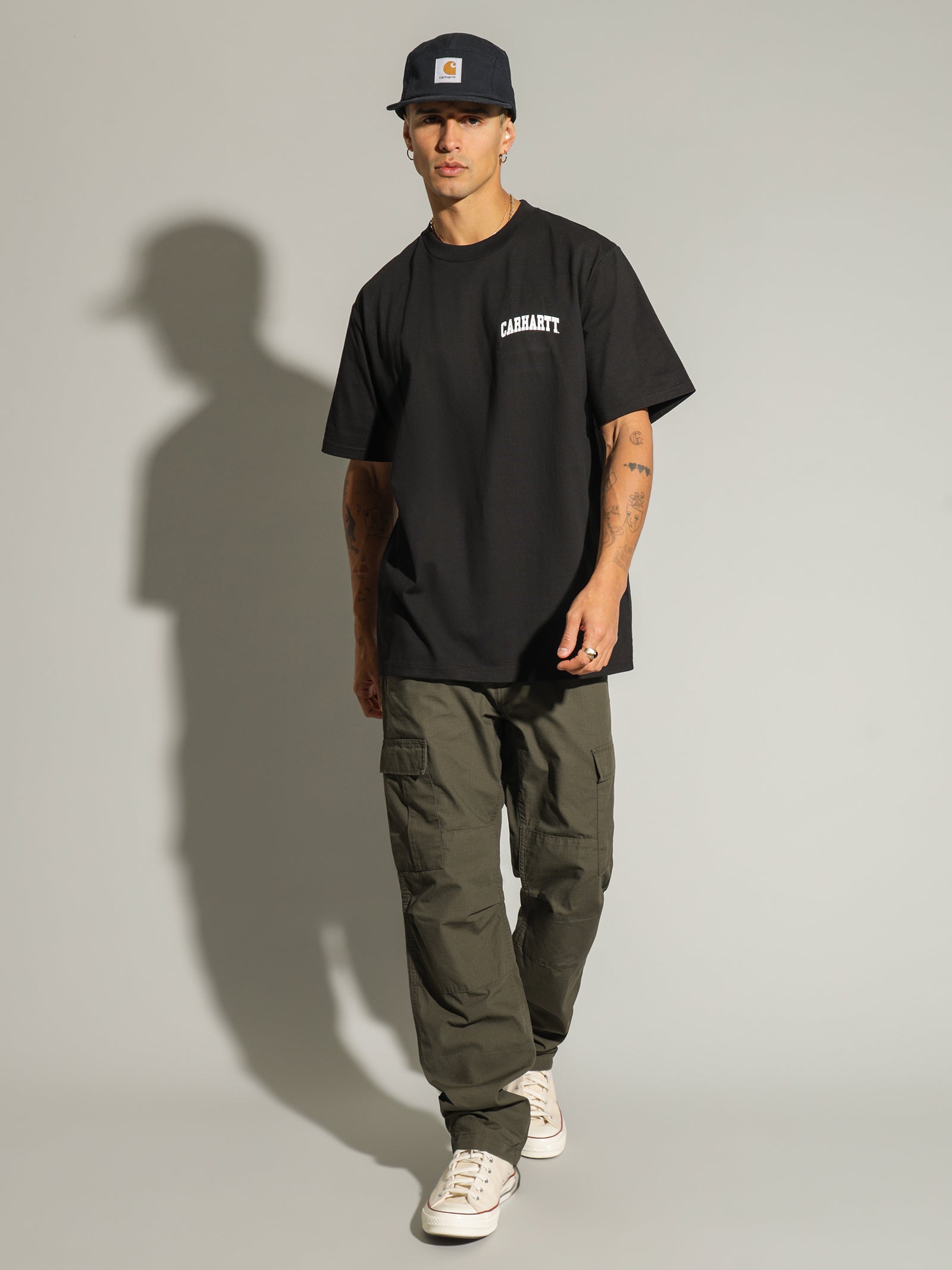 Short Sleeve University Script T-Shirt