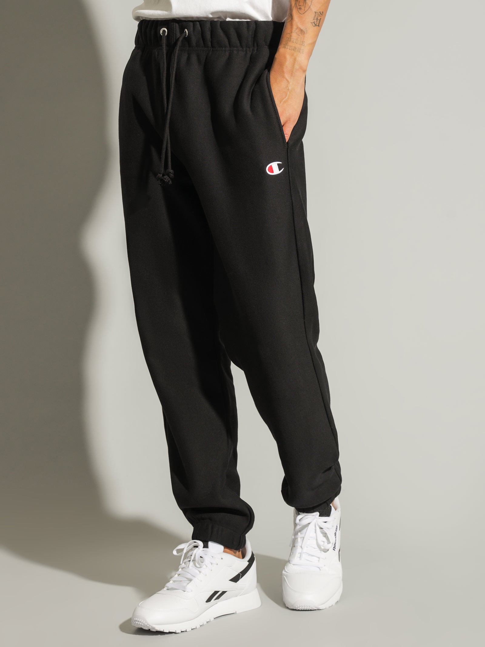 Reverse Weave Track Pants - Main Image