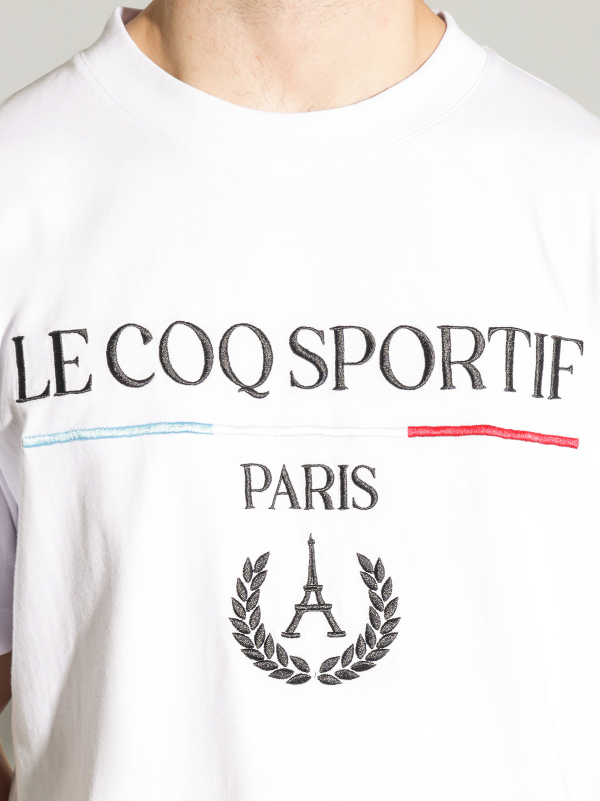 Parisien Collegiate T-Shirt in White