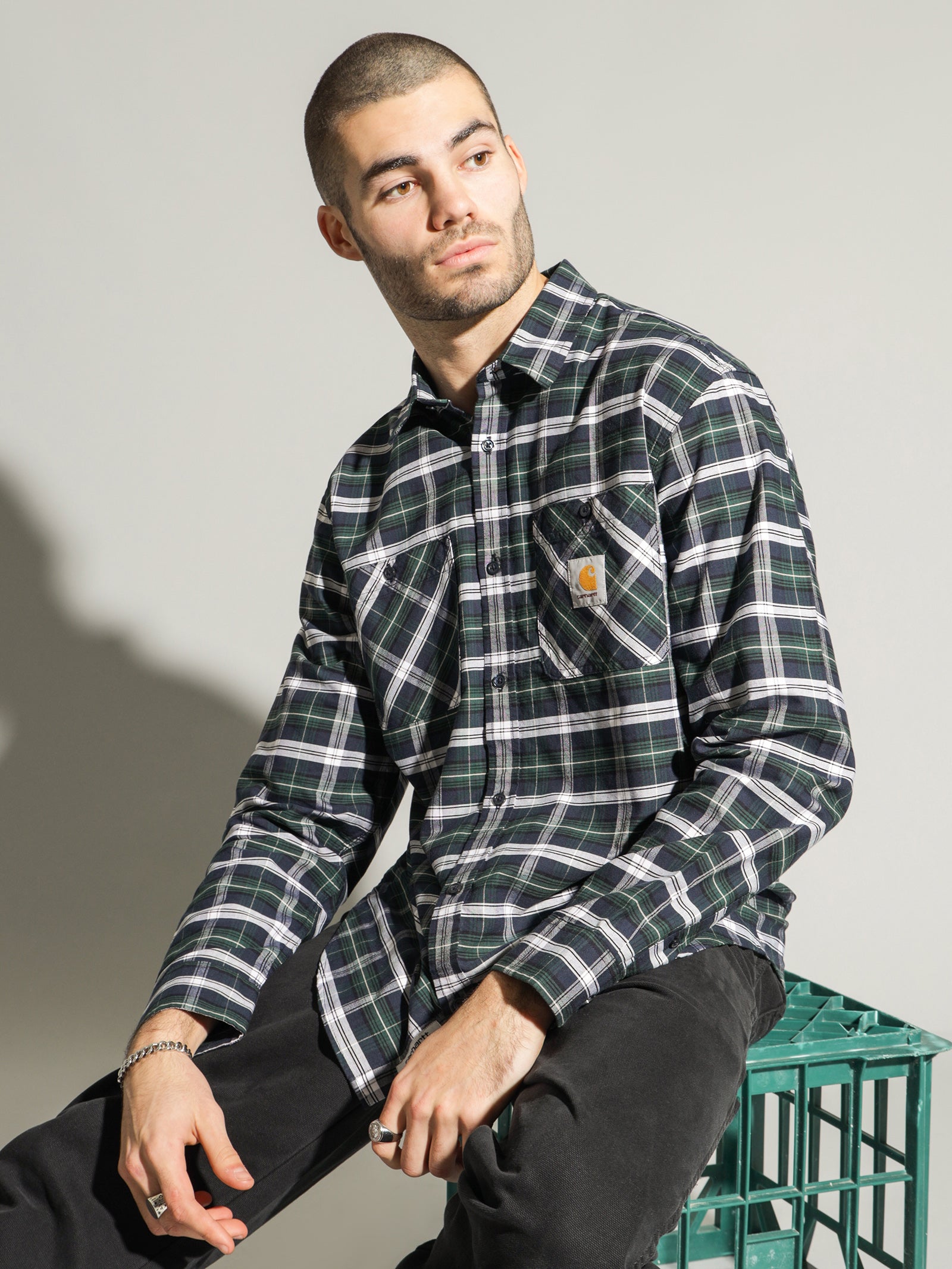 Long Sleeve Dormer Shirt