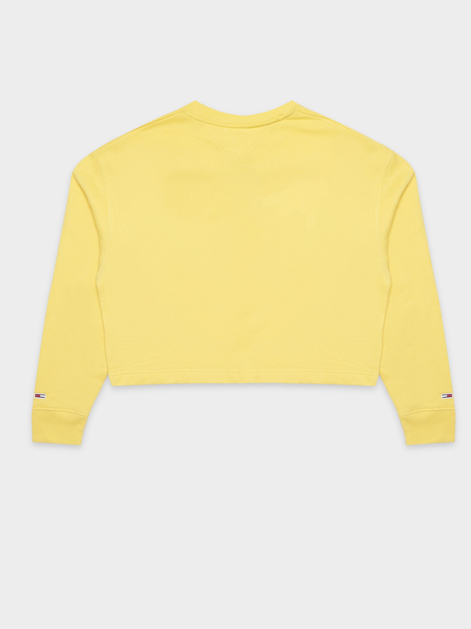 Recycled Signature Logo Cropped Sweatshirt