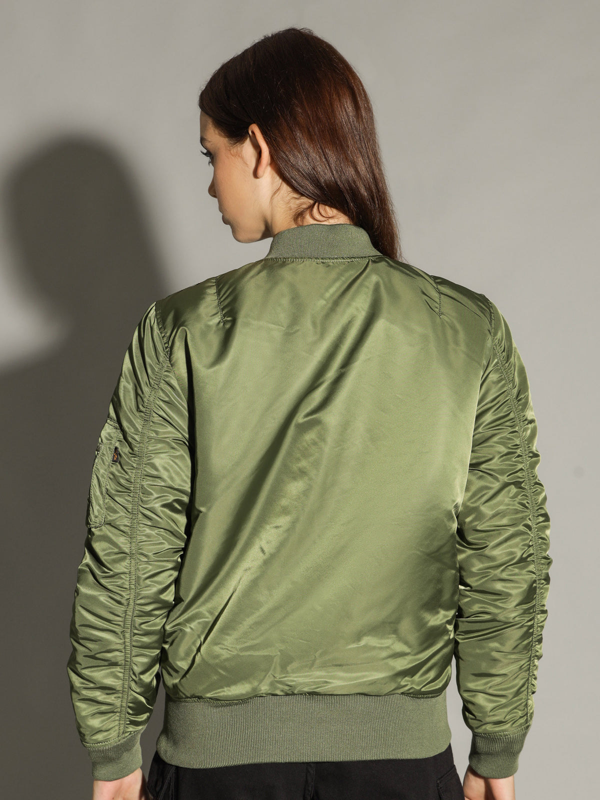 MA-1 Reversible Bomber Jacket in Green