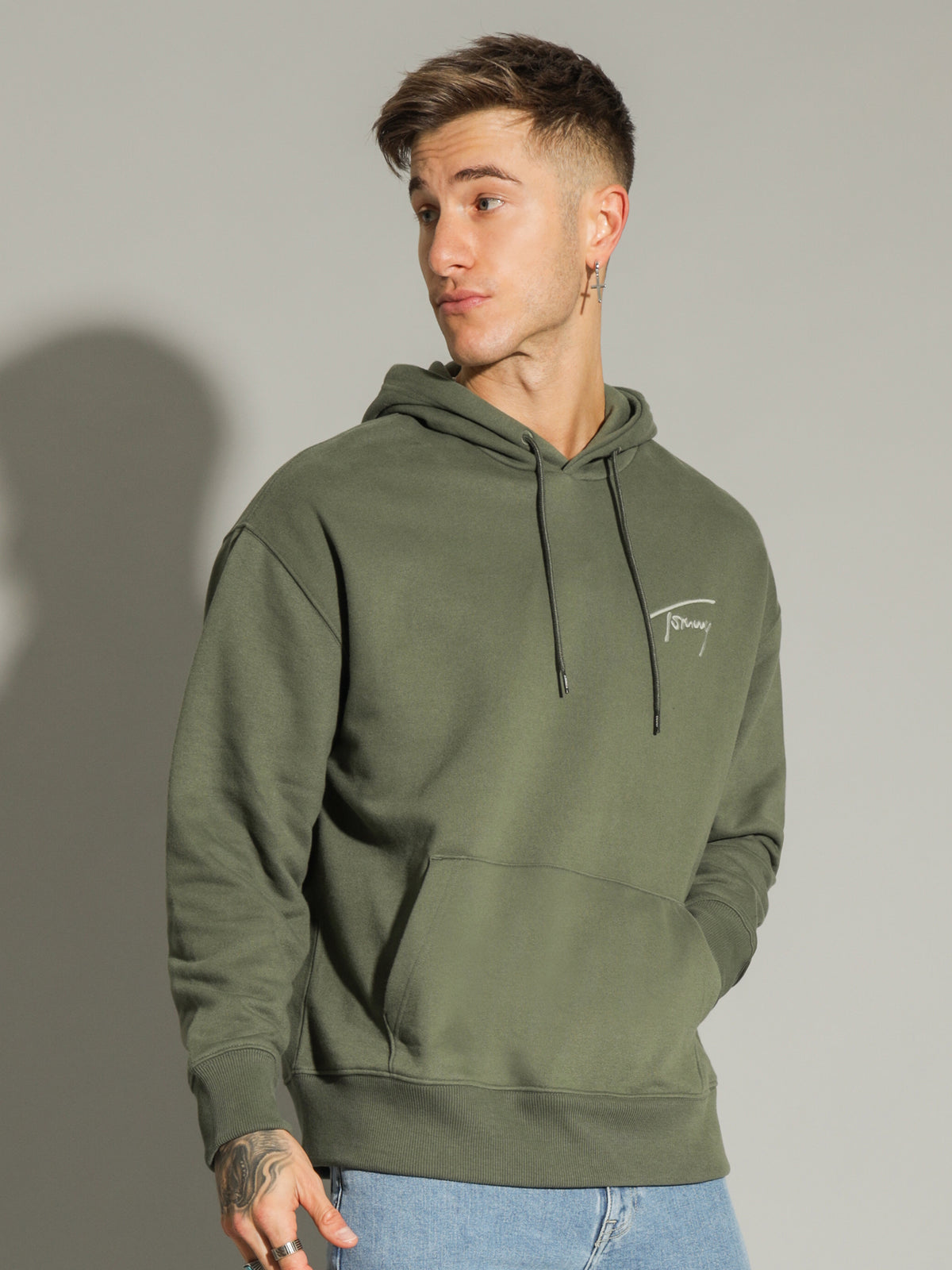 Signature Hoodie in Avalon Green