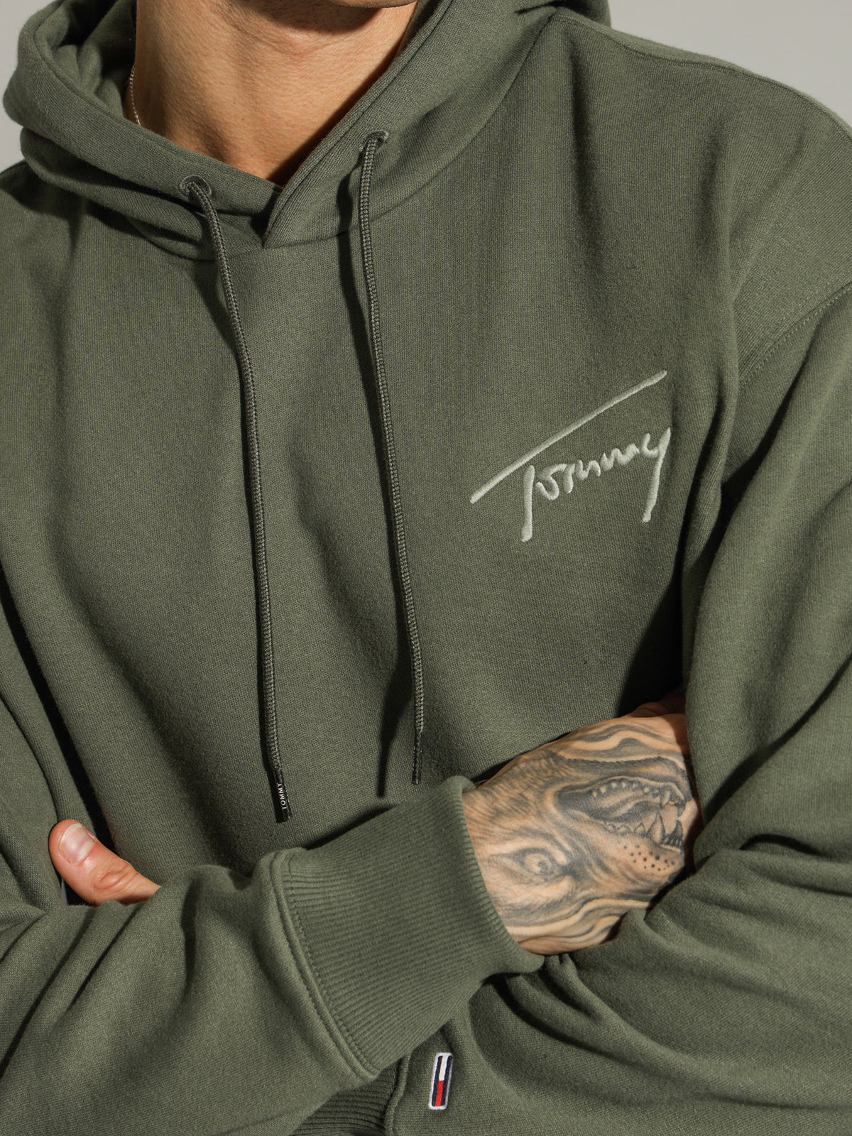 Signature Hoodie in Avalon Green