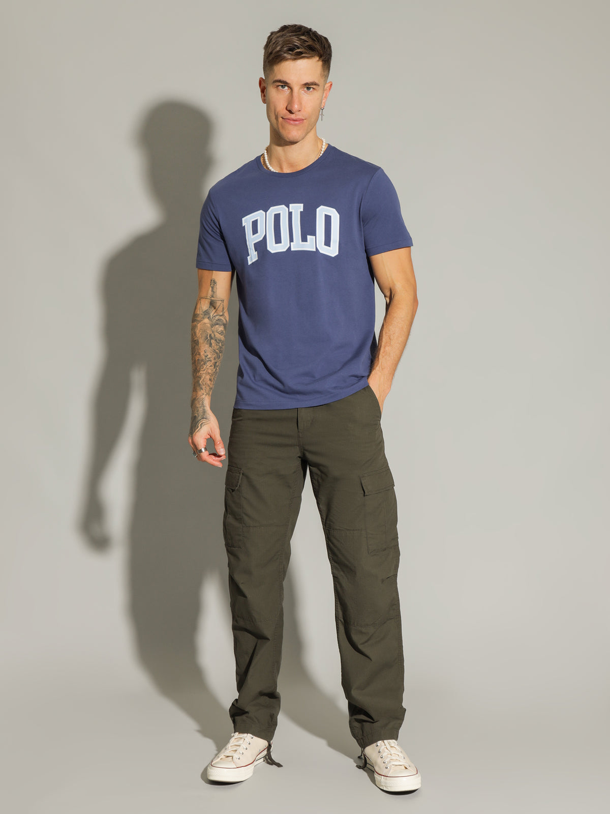 Polo Ralph Lauren Arch Logo T-Shirt | Navy