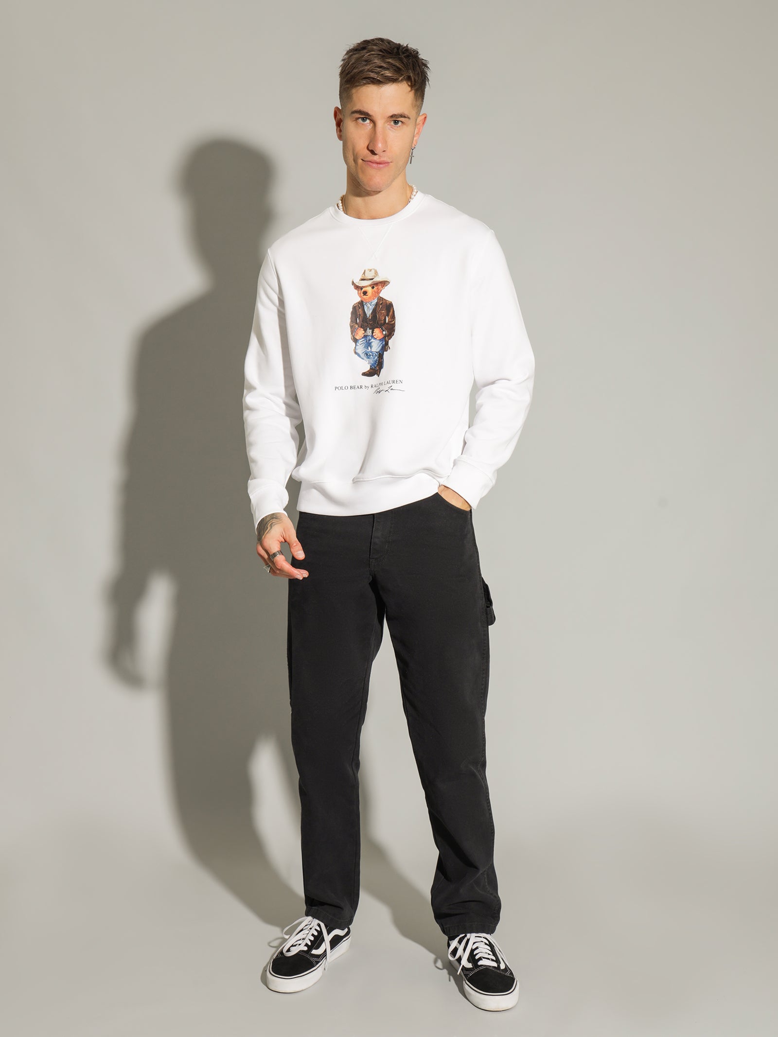Cowboy Bear Crew Sweat