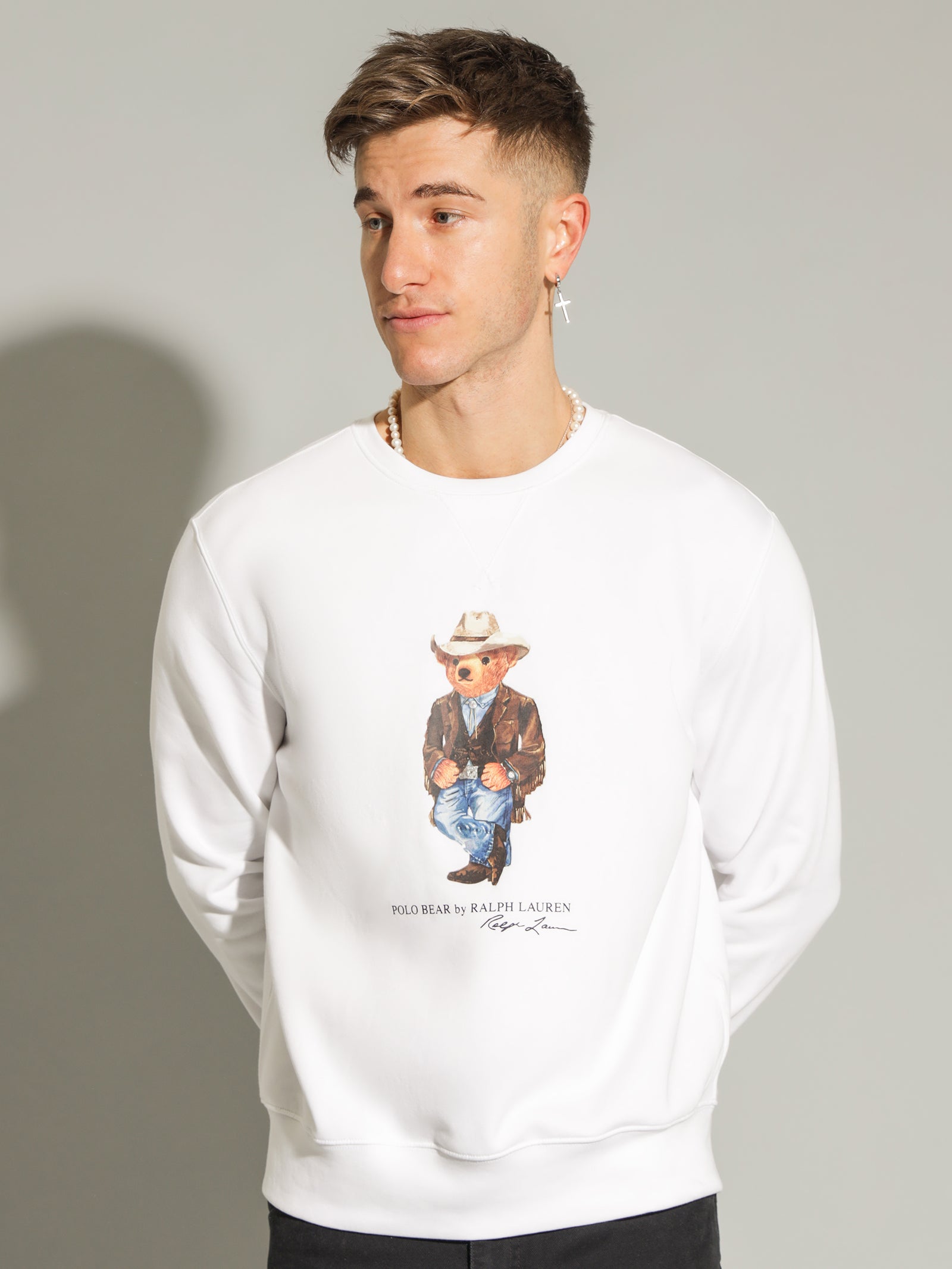 Cowboy Bear Crew Sweat