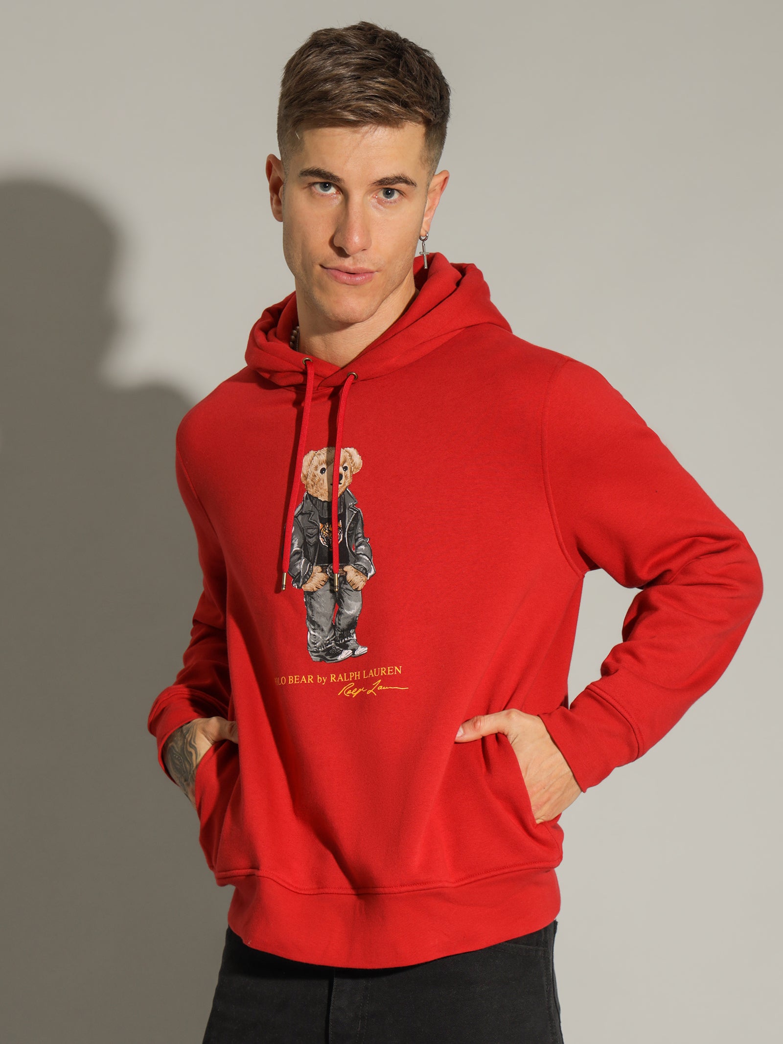 Lunar New Year Bear Hoodie