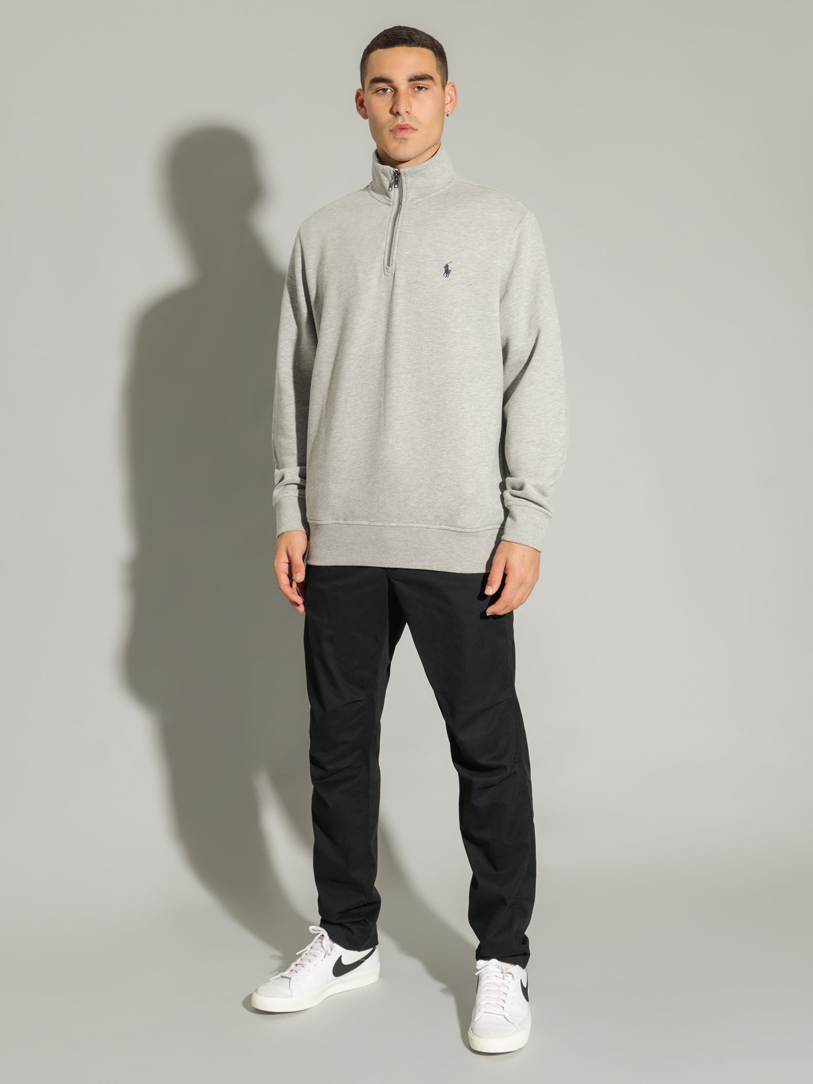 Vintage Zip Quarter Zip Sweat