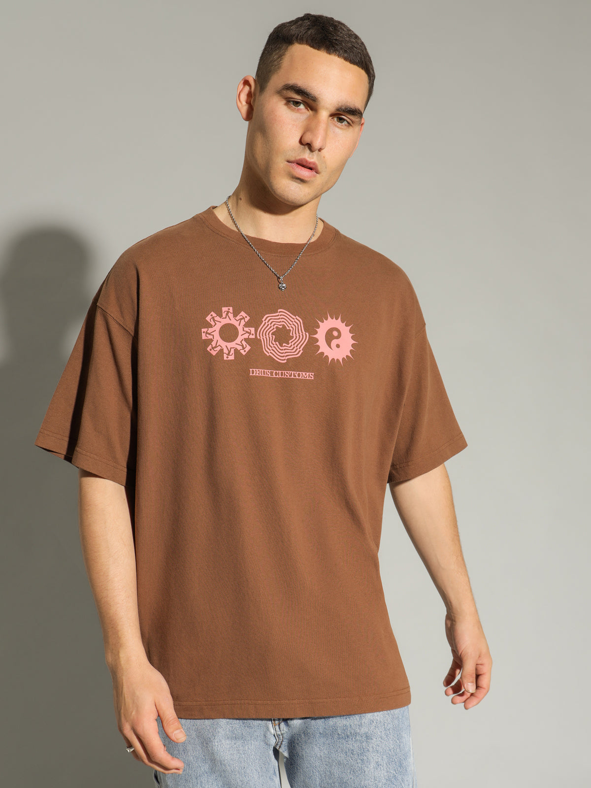 Garden T-Shirt in Brown