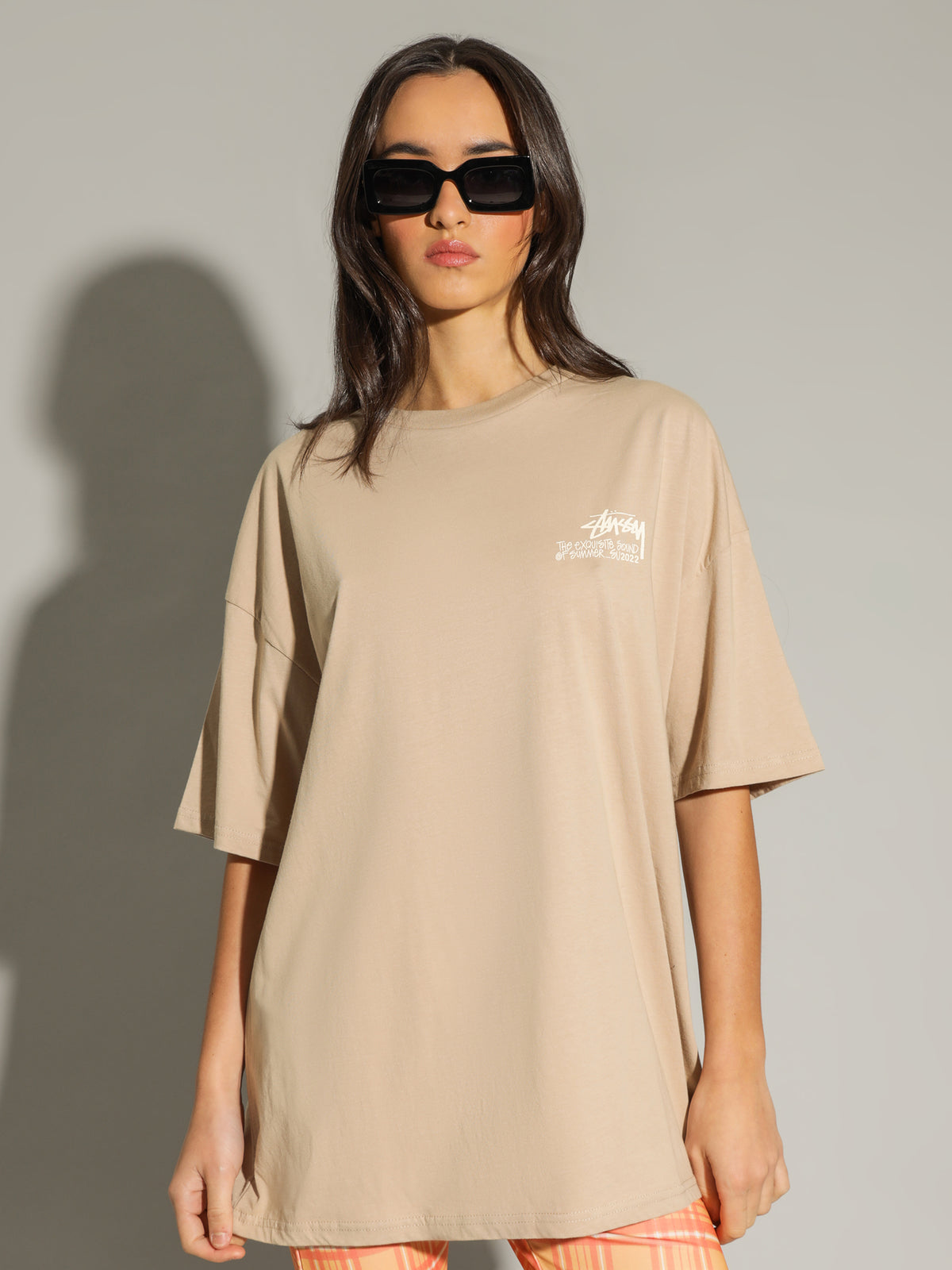Stussy Summer Relaxed T-Shirt | Smoke