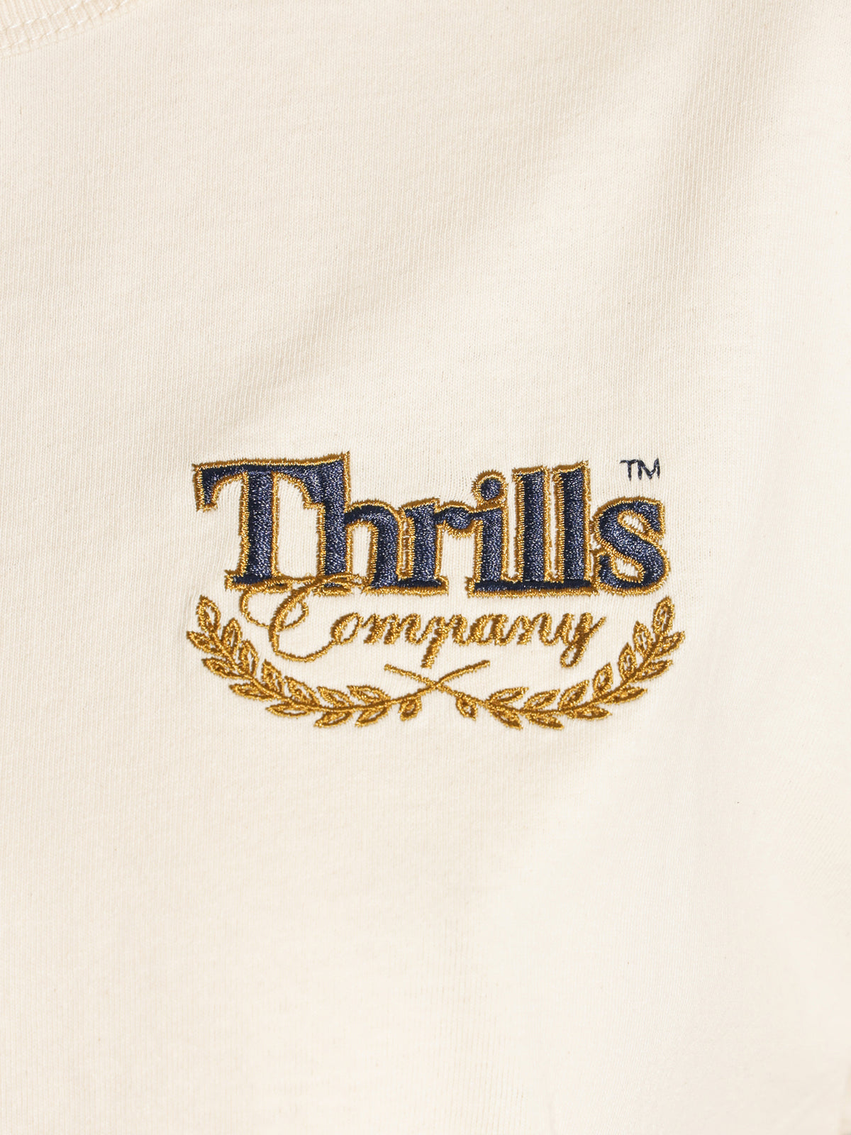Deluxe Box T-Shirt in Unbleached