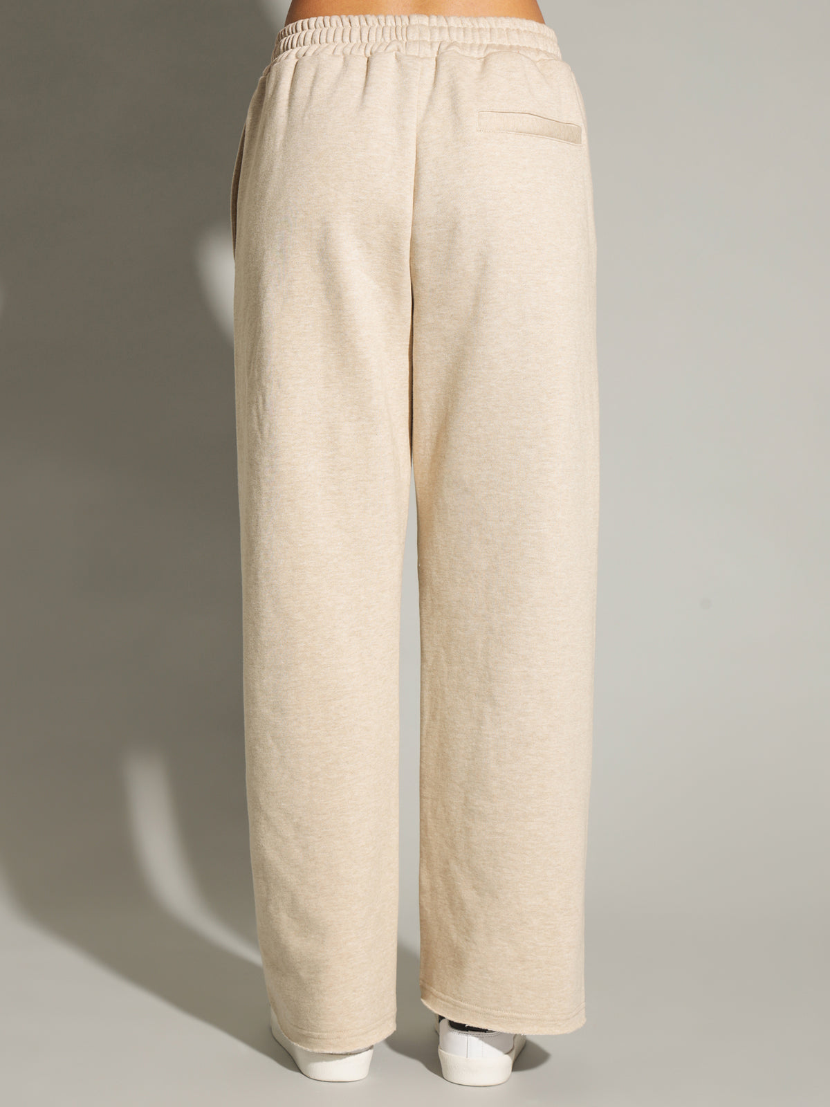 Track Pants in Warm Grey Marle