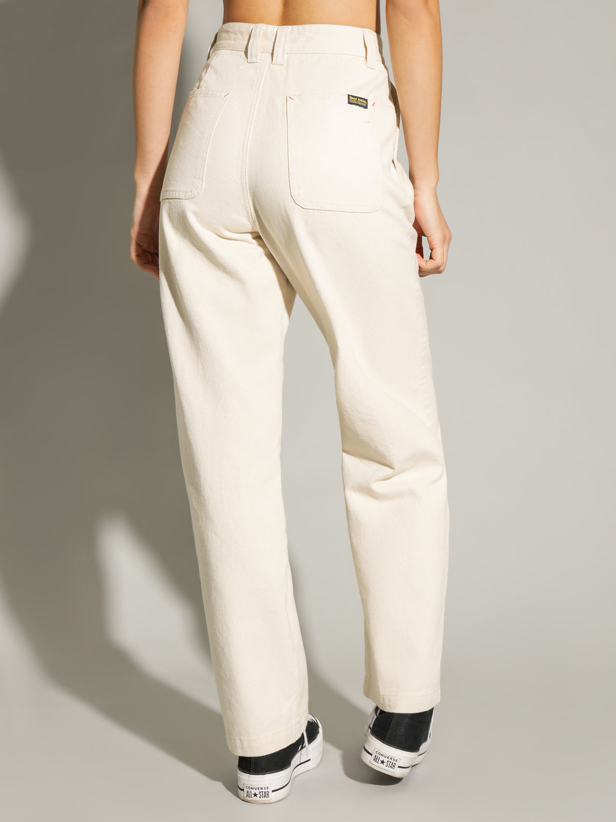 Hard Yakka LAX Pants in Unbleached White