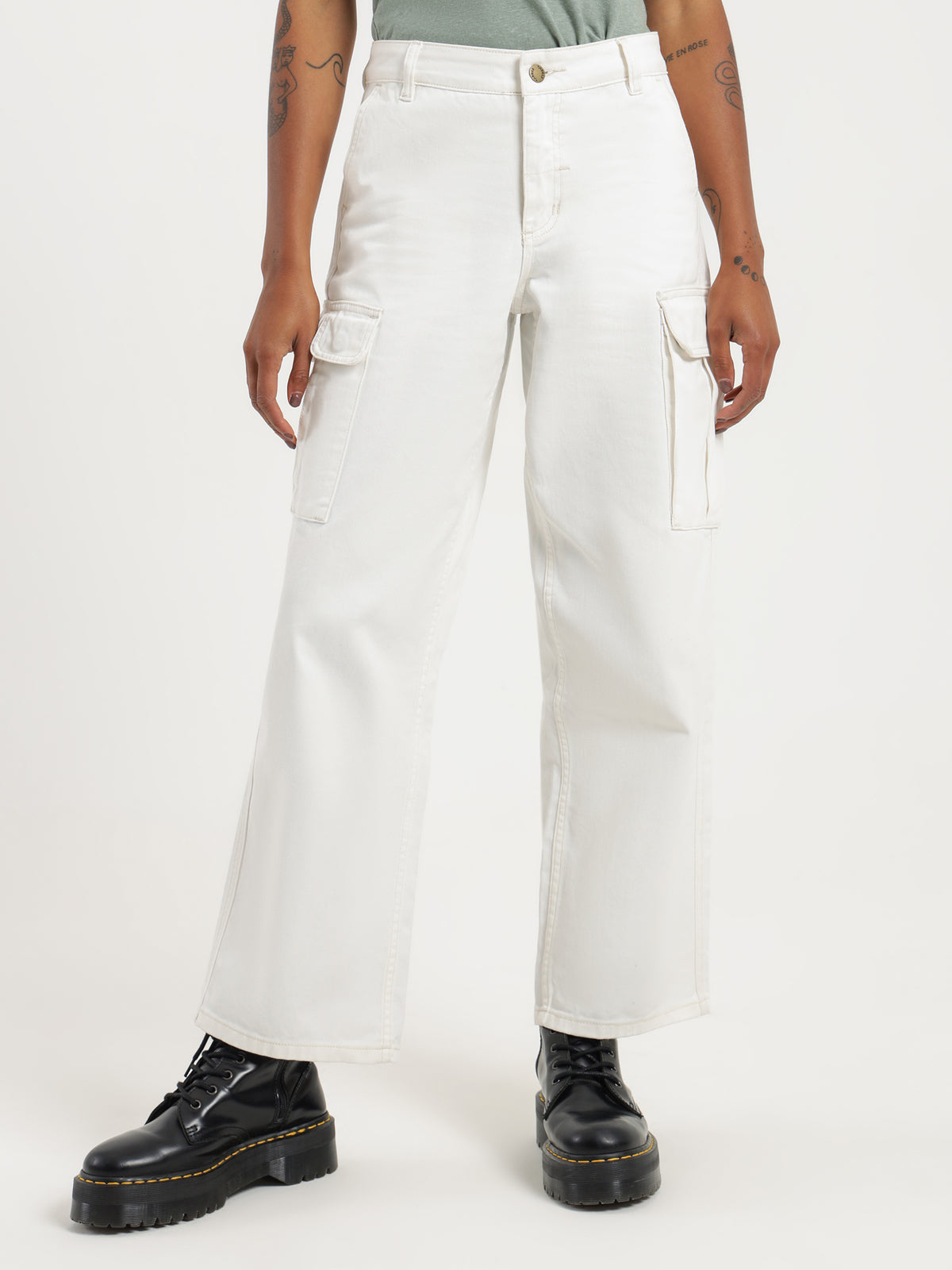 Hard Yakka Union Pants in Unbleached White