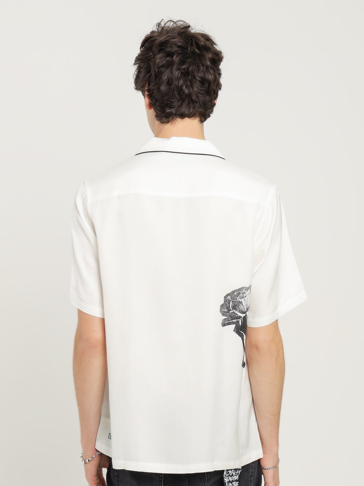 Kut Out Resort Shirt in White