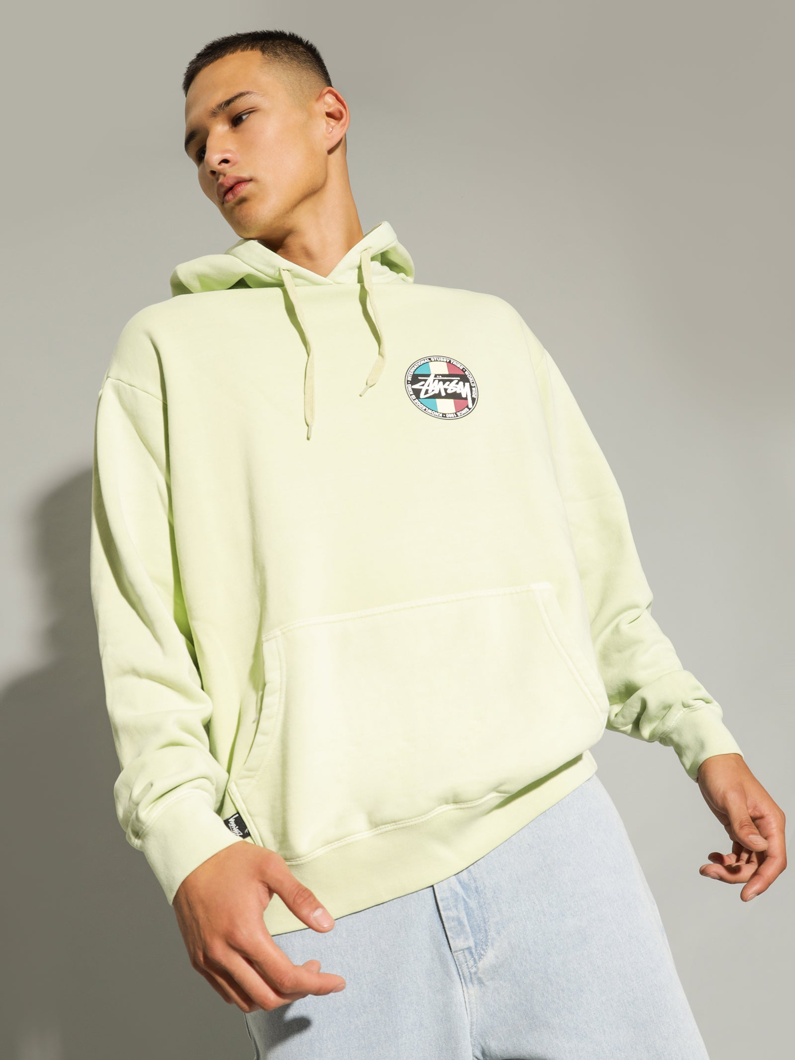 Stussy Classic Dot 50/50 Hood Green Glue Store