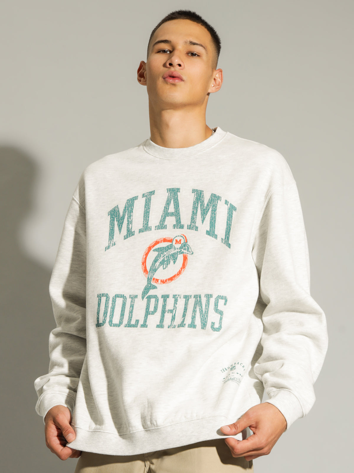 Miami Dolphins Crew in Snow Marle