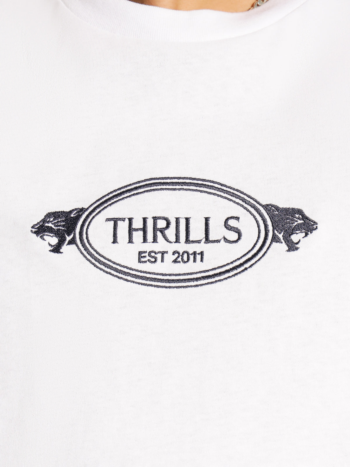 Thrills From The Squeeze T-Shirt | White